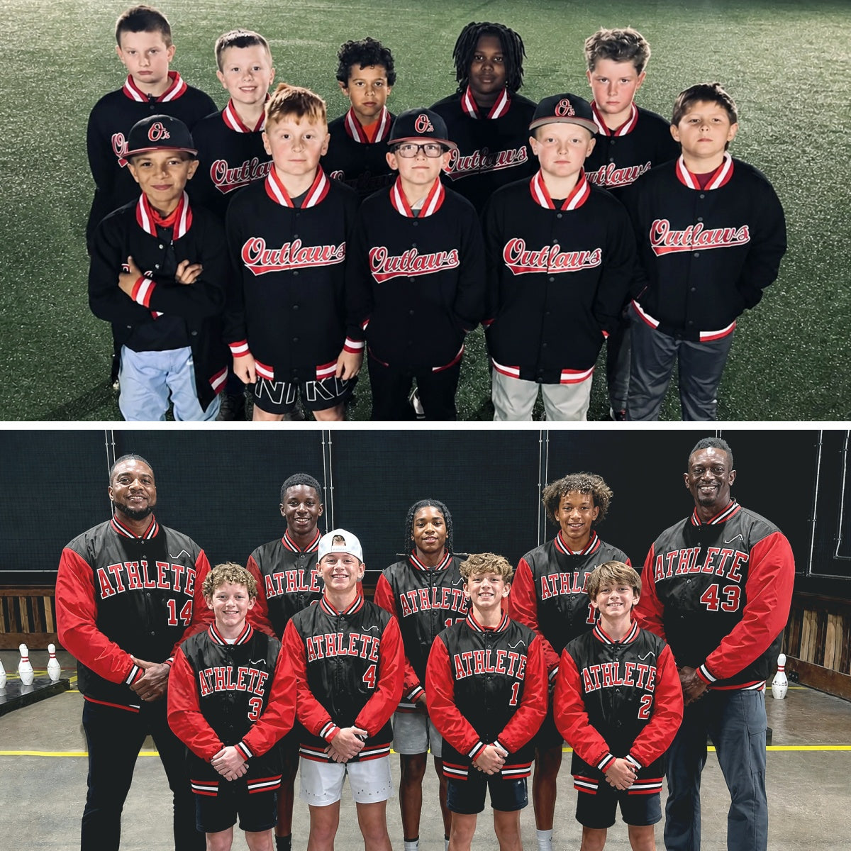 Custom White Navy Gold Full-Snap Classic Style Jacket| KXKSHOP