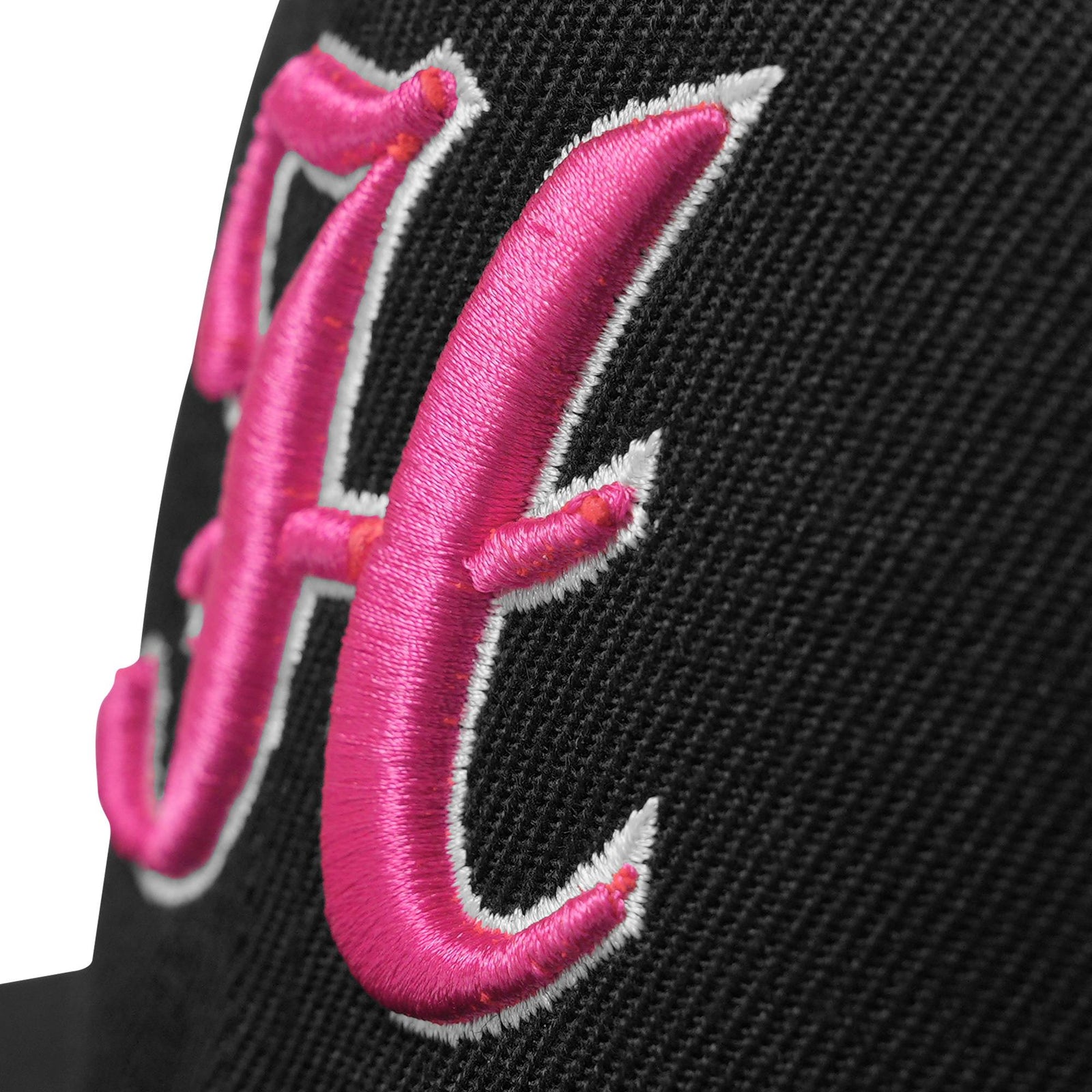 Custom White 3D Puff Embroidery Flat Embroidery Flat Eaves Sport Baseball Cap Design for Men/Women/Youth-Black