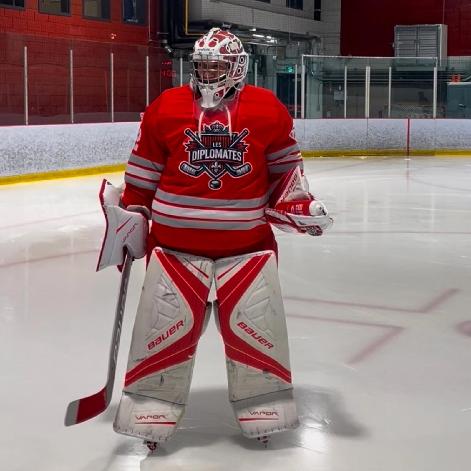 Custom Aqua Pink-White Lace-Up Neck Hockey Jersey