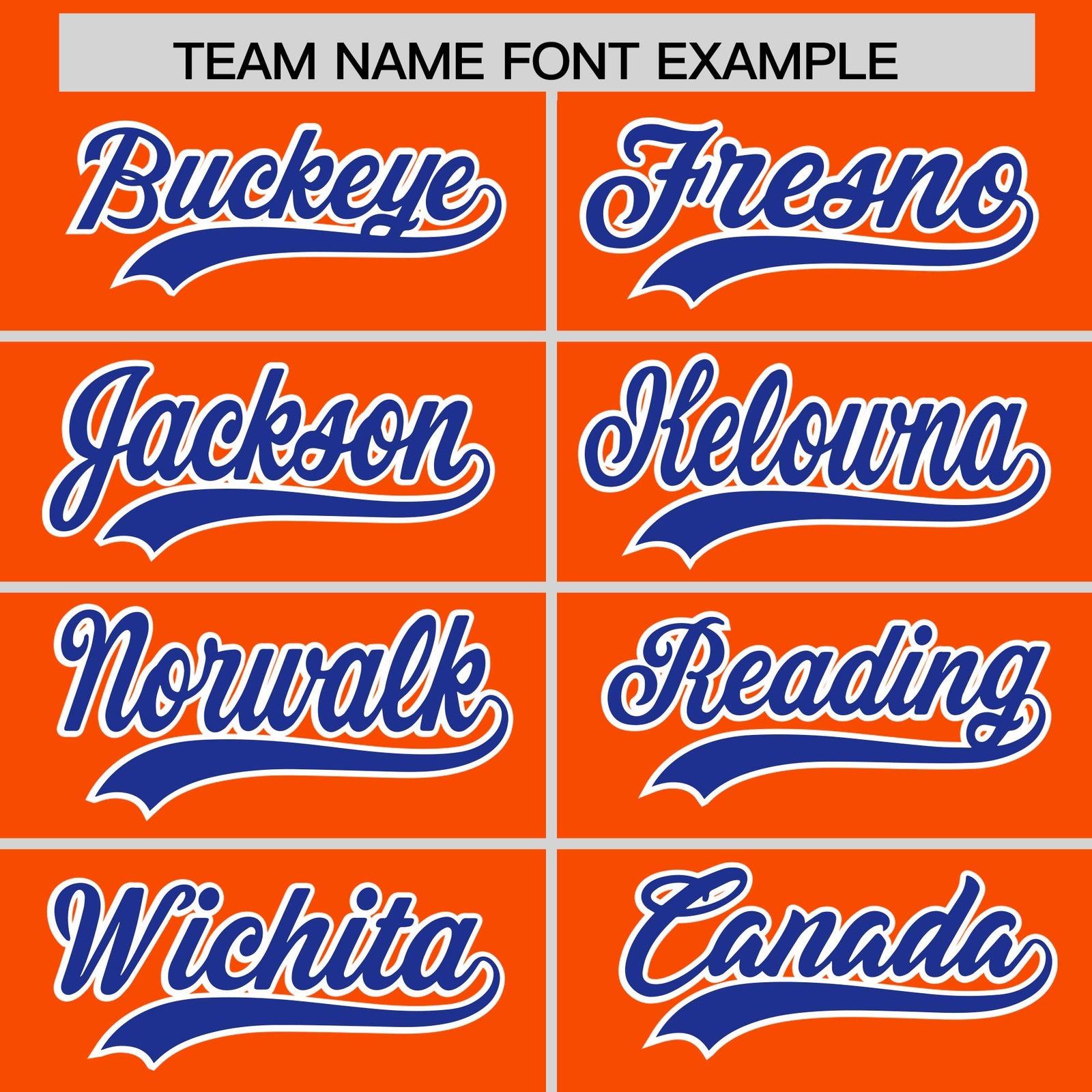 Custom Orange Royal Blue Classic Style Baseball Uniform Jersey/Pants/Hat Package For Team |KXKSHOP