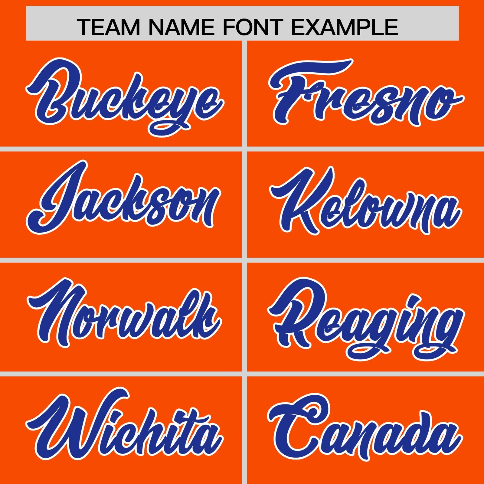 Custom Orange Royal Blue Classic Style Baseball Uniform Jersey/Pants/Hat Package For Team |KXKSHOP