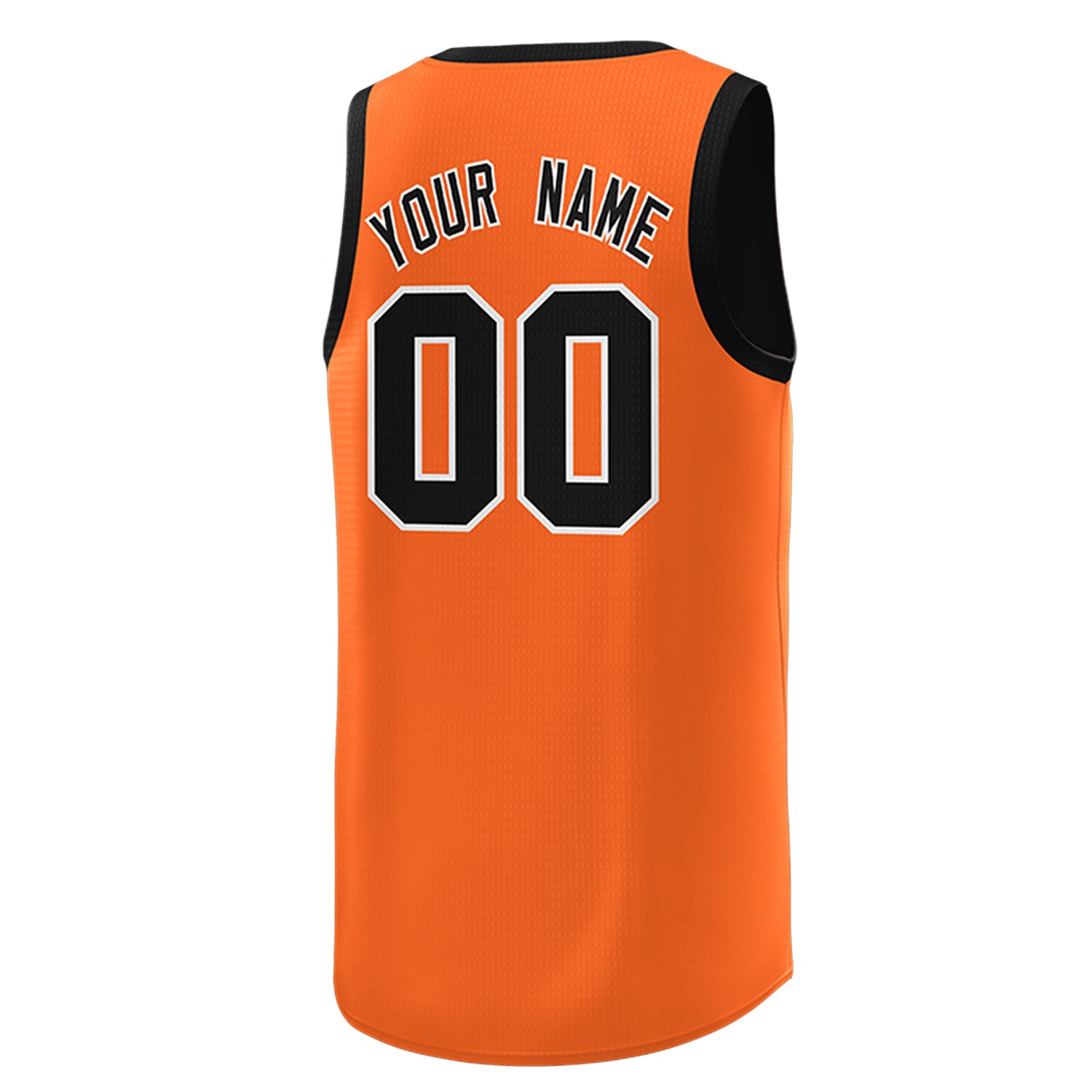 Custom Black Orange Team Sports Shirts Reversible Personalized Basketball Jersey for Men/Youth