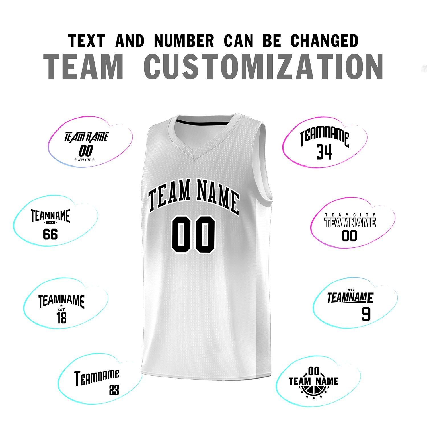 Custom Gray White Gradient Fashion Sets Sports Uniform Basketball Jersey