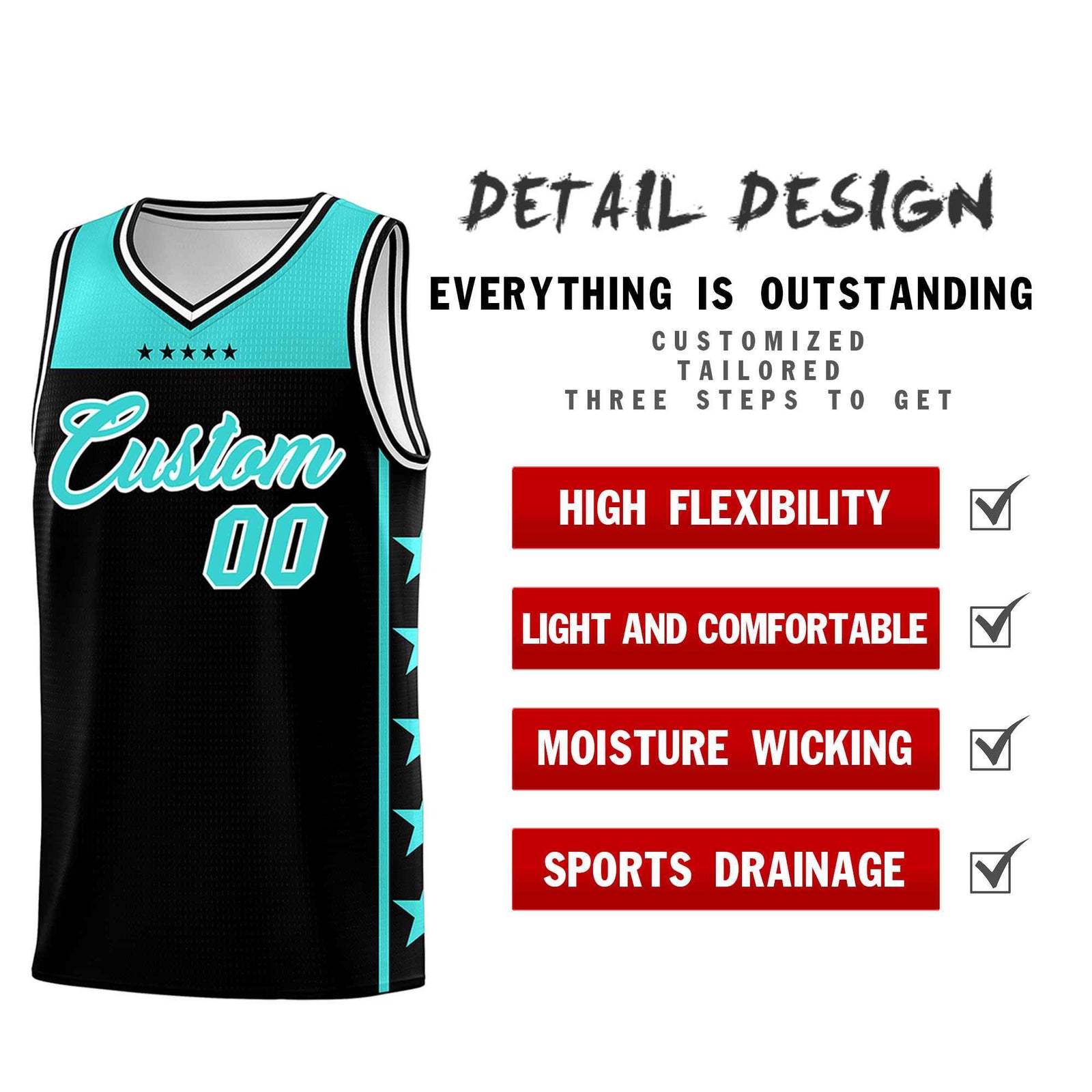 Custom Black Bright Green Color Block Sets Sports Uniform Basketball Jersey