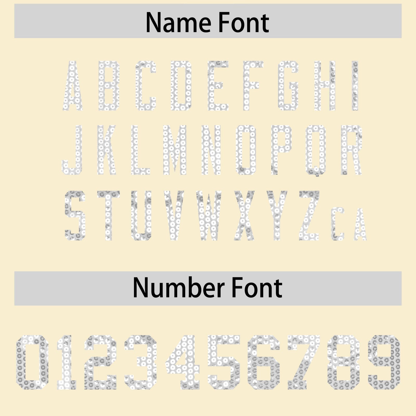 Custom Cream Sequined Tops Athletic Basketball Jersey