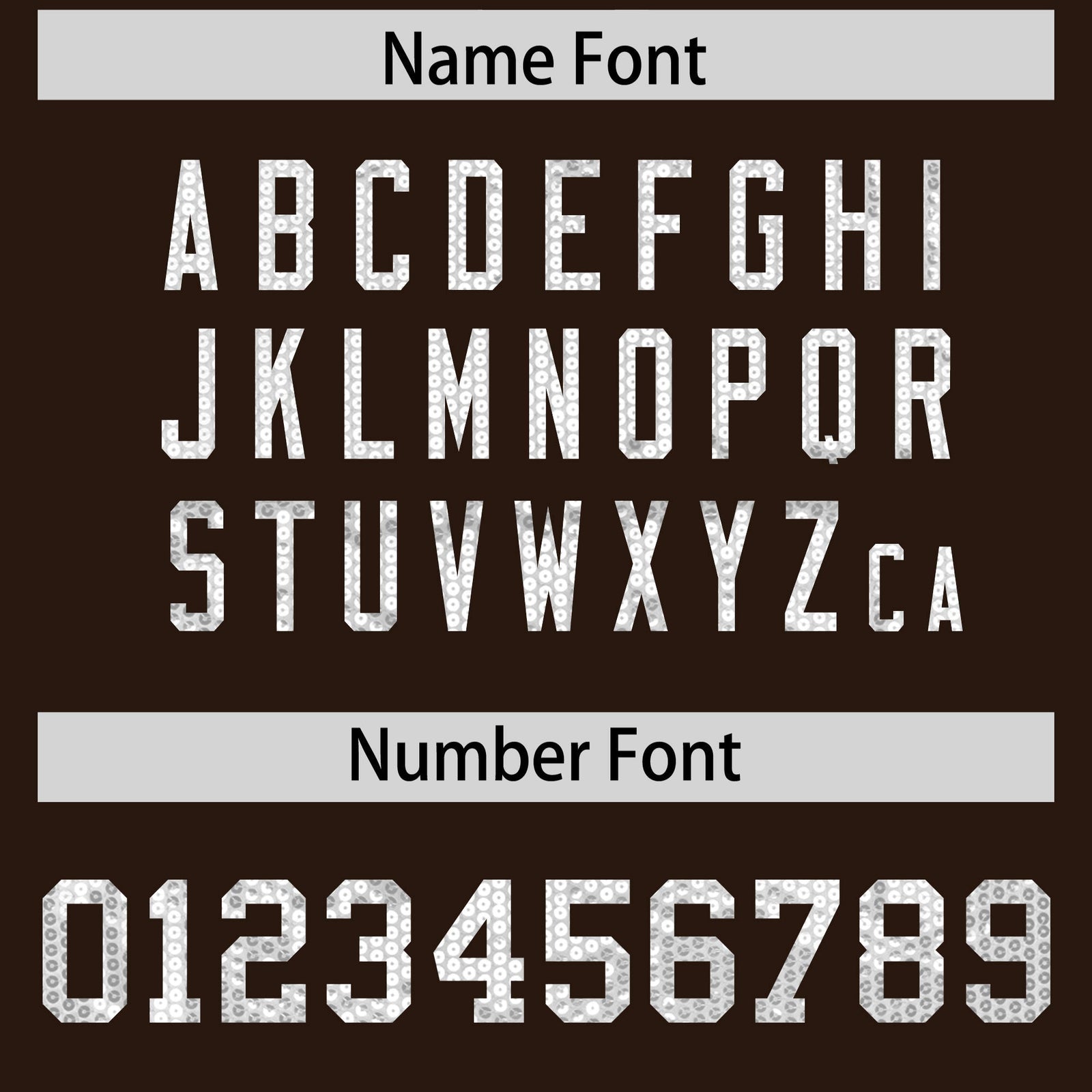 Custom Brown Sequined Tops Athletic Basketball Jersey