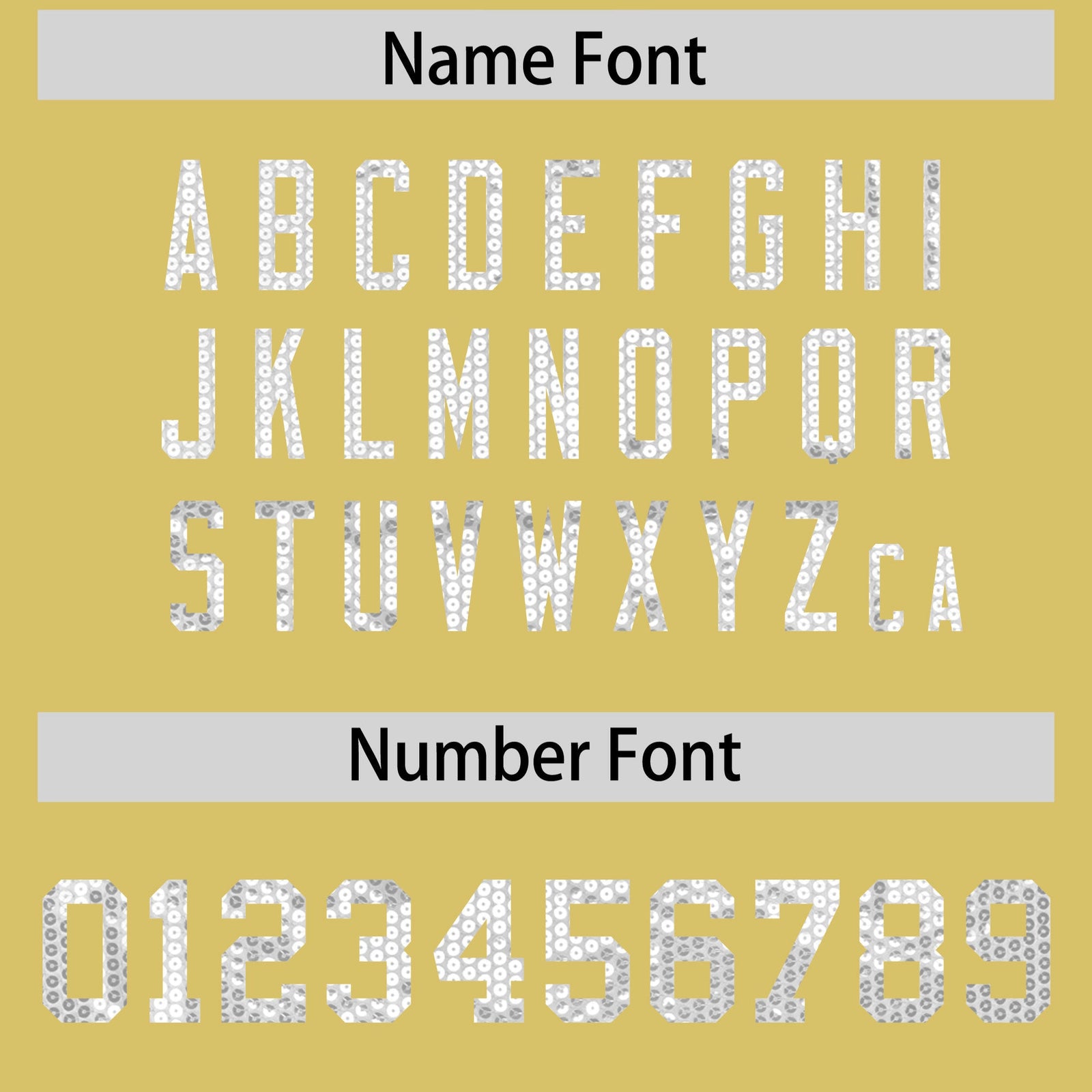 Custom Old Gold Sequined Tops Athletic Basketball Jersey