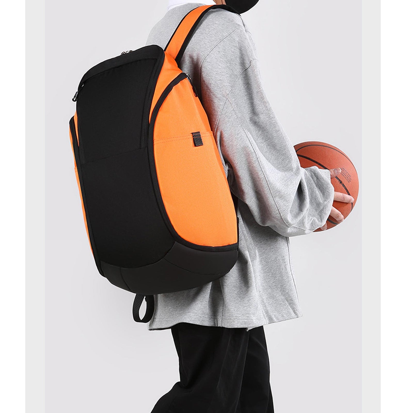 Custom Basketball Backpack – Sports Taraining Bag with Separate Ball Compartment & Wet Dry Storage