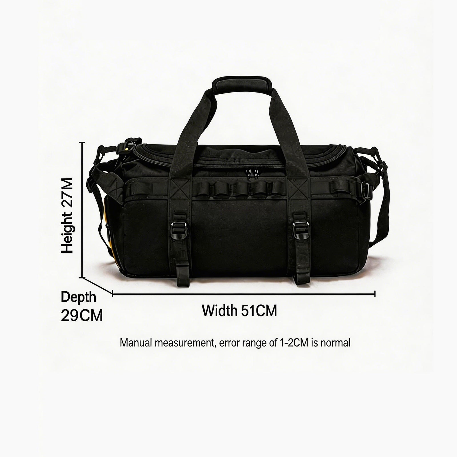Waterproof Camping Duffel Bag – Outdoor Travel Storage Bag with Wet Dry Compartment