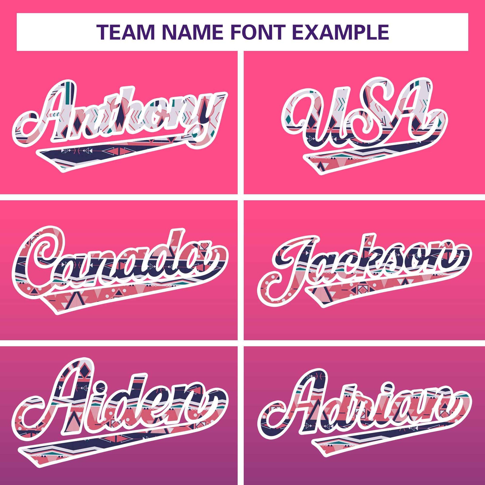 Custom Gradient Fashion Baseball Jersey Personalized Ethnic Pattern Name Number for Men Women Youth