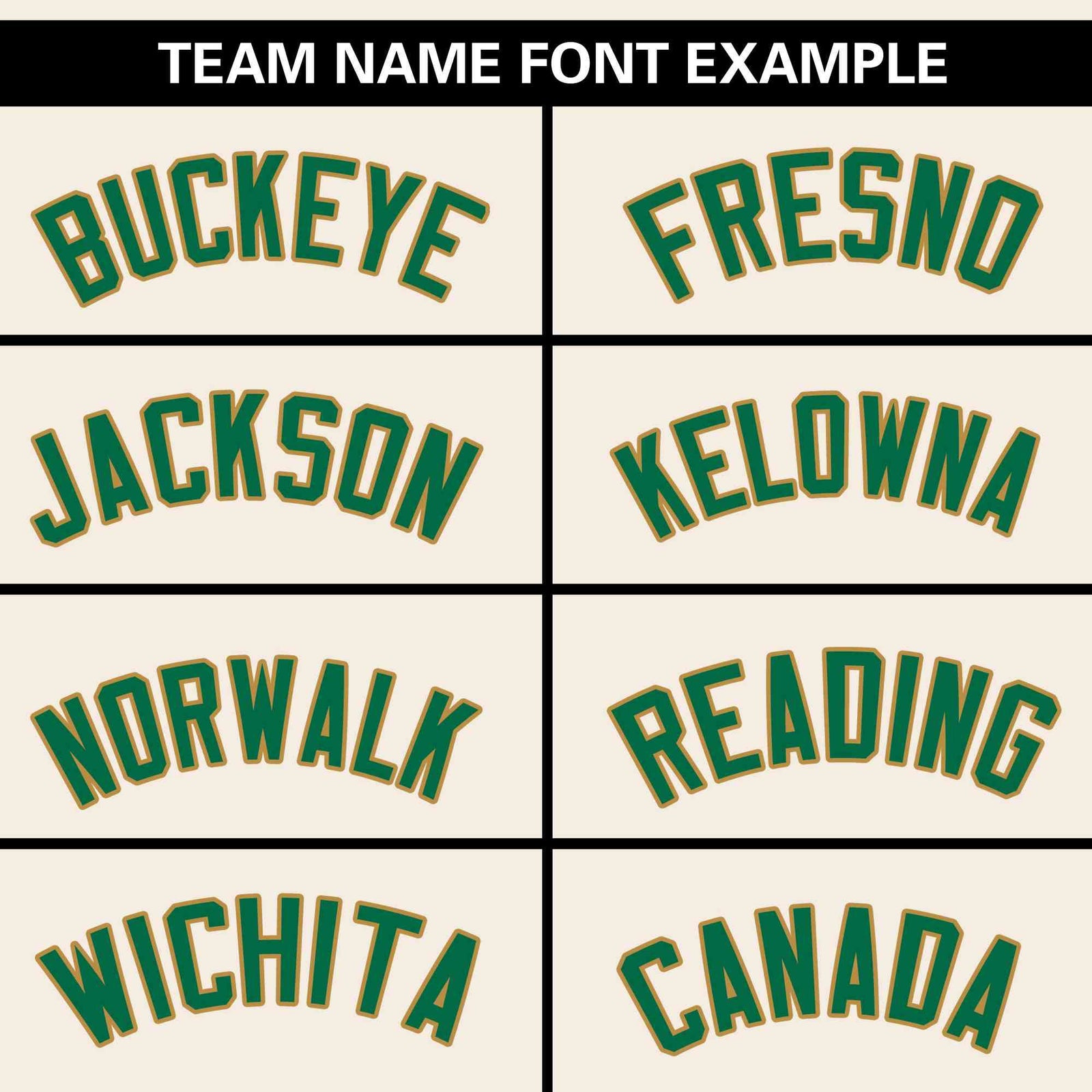 Custom Cream Kelly Green Full Button Design Authentic Baseball Jersey