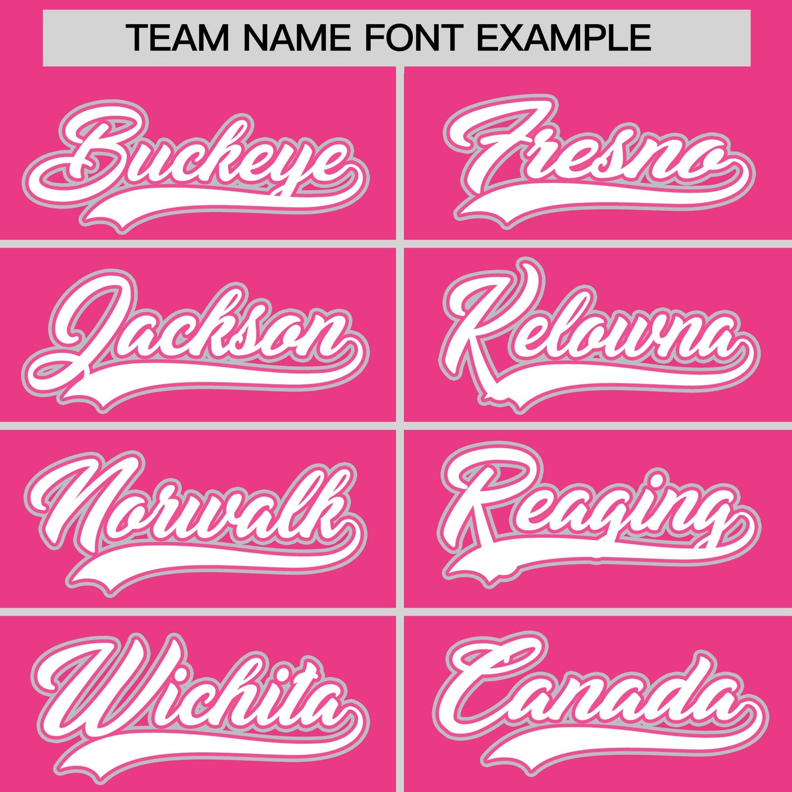 Custom Hockey Hoodie Jersey Pink Silver Classic Style Add Name,Number & Logo