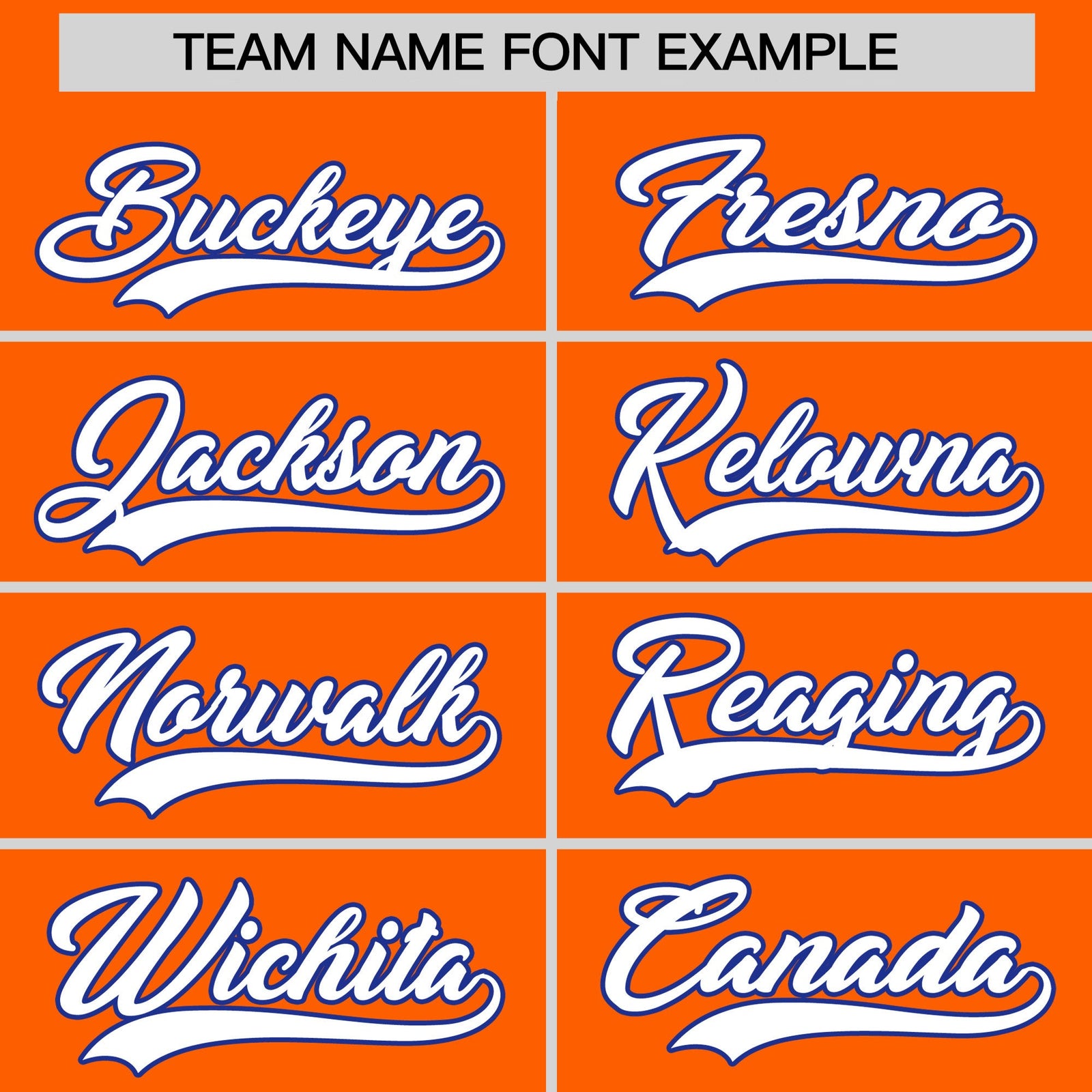 Custom Hockey Hoodie Jersey Orange Royal Blue Classic Style for Men&Youth