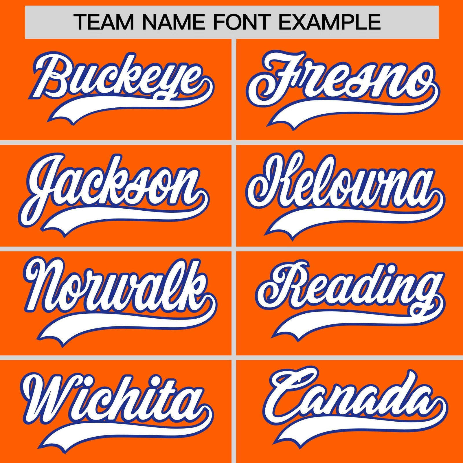 Custom Hockey Hoodie Jersey Orange Royal Blue Classic Style for Men&Youth