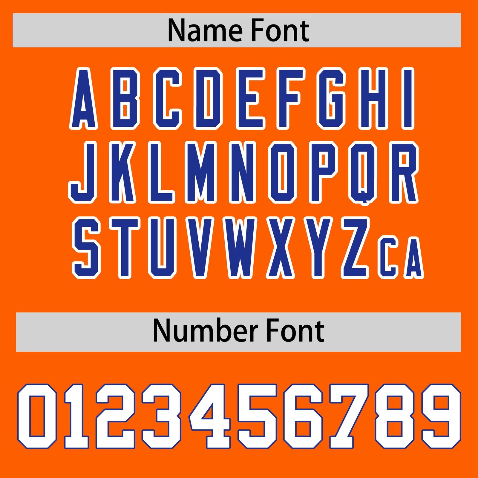 Custom Hockey Hoodie Jersey Orange Royal Blue Classic Style for Men&Youth