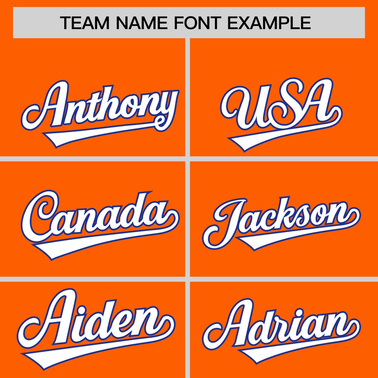 Custom Hockey Hoodie Jersey Orange Royal Blue Classic Style for Men&Youth