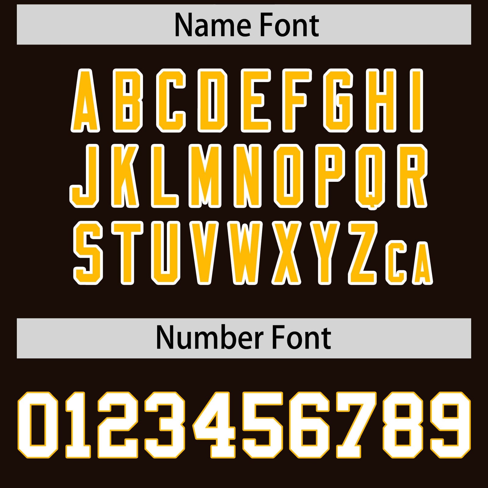 Custom Hockey Hoodie Jersey Brown Gold Classic Style Add Name,Number & Logo