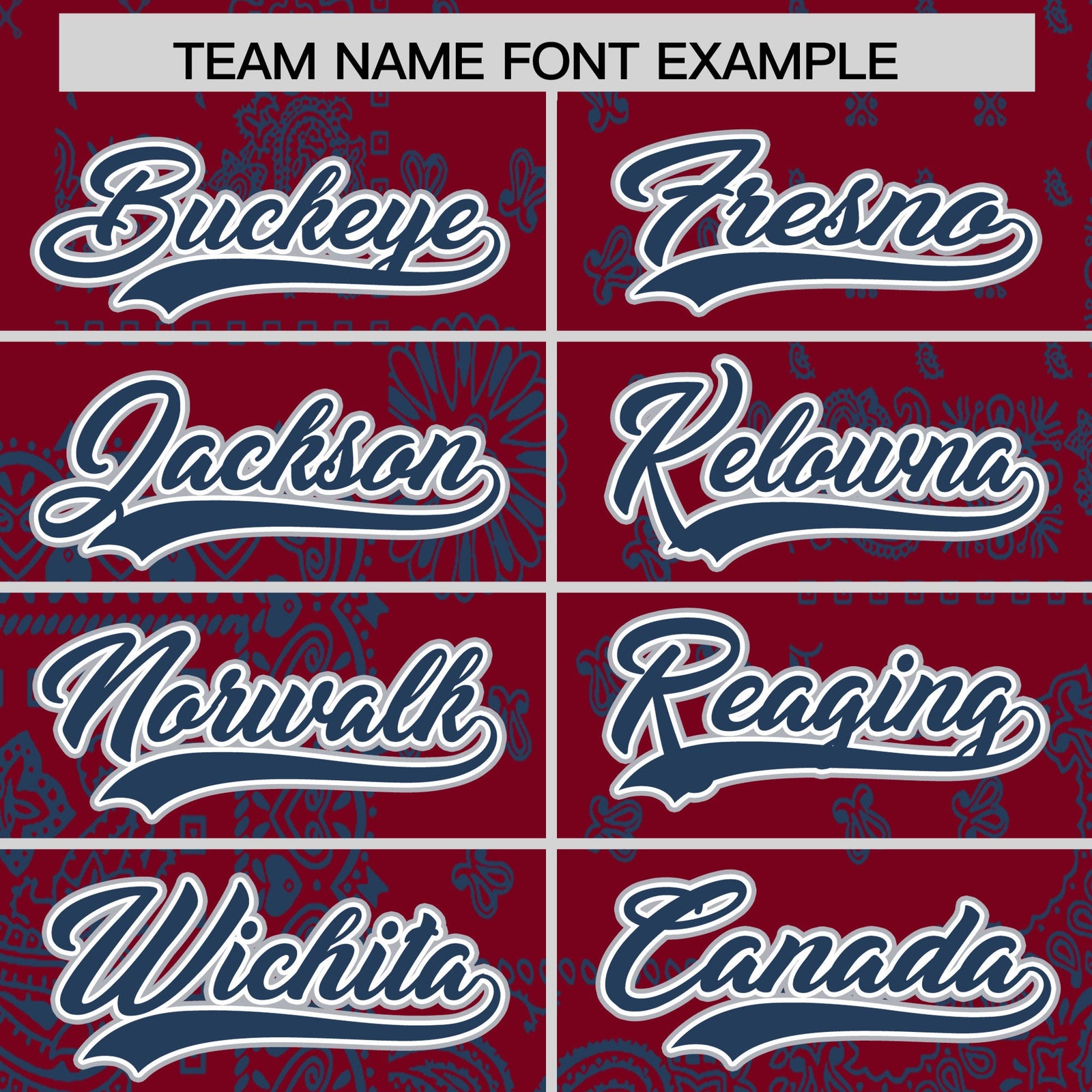 Custom Midnight Blue Crimson White Cashew Flower Graffiti Pattern V-Neck Hockey Jersey| KXKSHOP