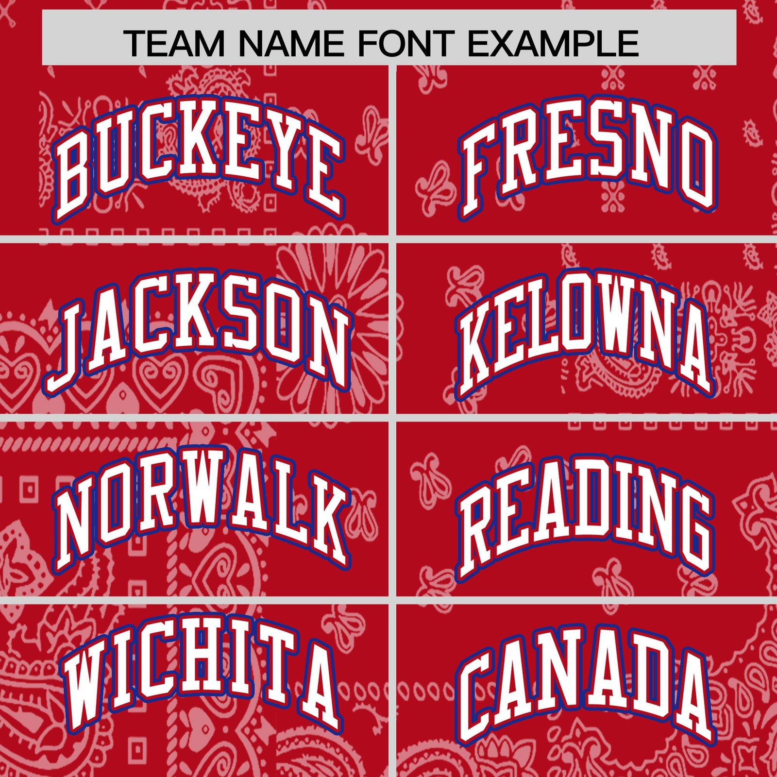 Custom Royal White Red Cashew Flower Graffiti Pattern V-Neck Hockey Jersey| KXKSHOP