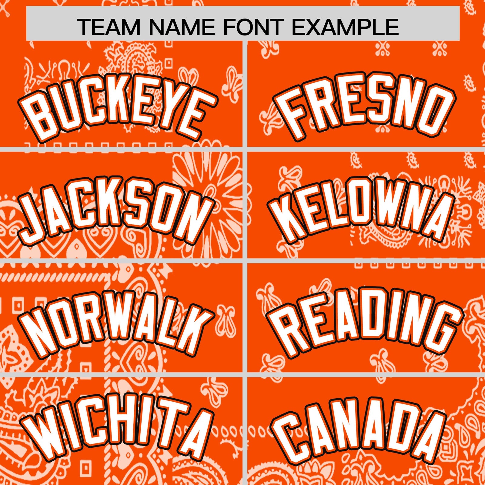 Custom Black Orange White Cashew Flower Graffiti Pattern V-Neck Hockey Jersey| KXKSHOP