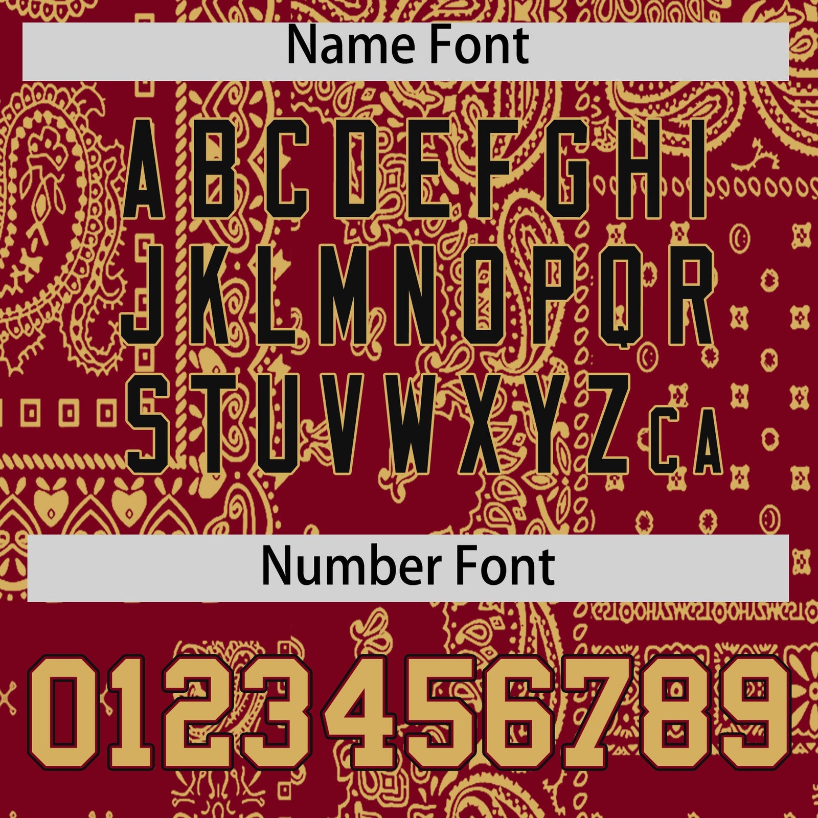 Custom Old Gold Crimson Black Cashew Flower Graffiti Pattern V-Neck Hockey Jersey| KXKSHOP