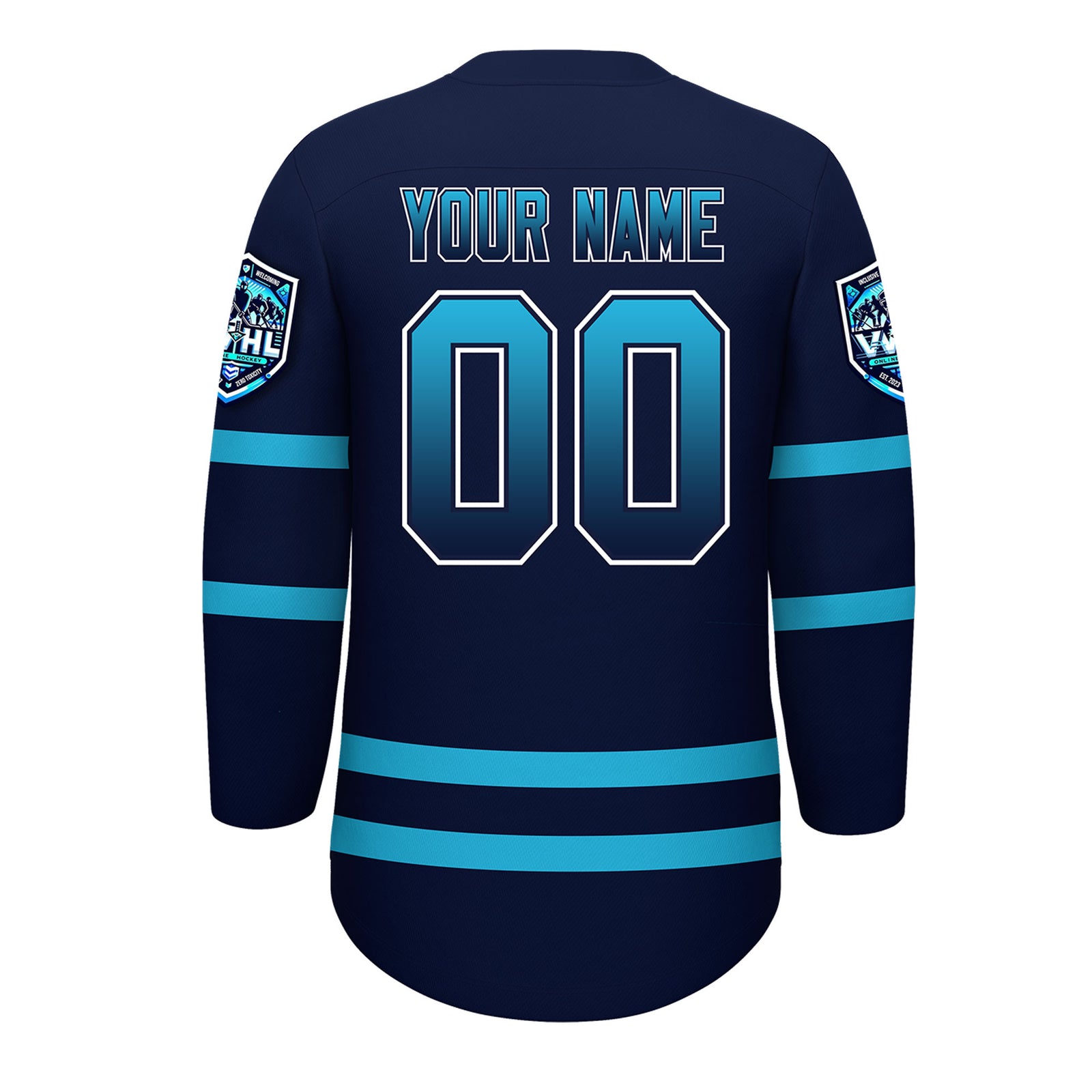 VVHL S9 Navy Hockey Jersey