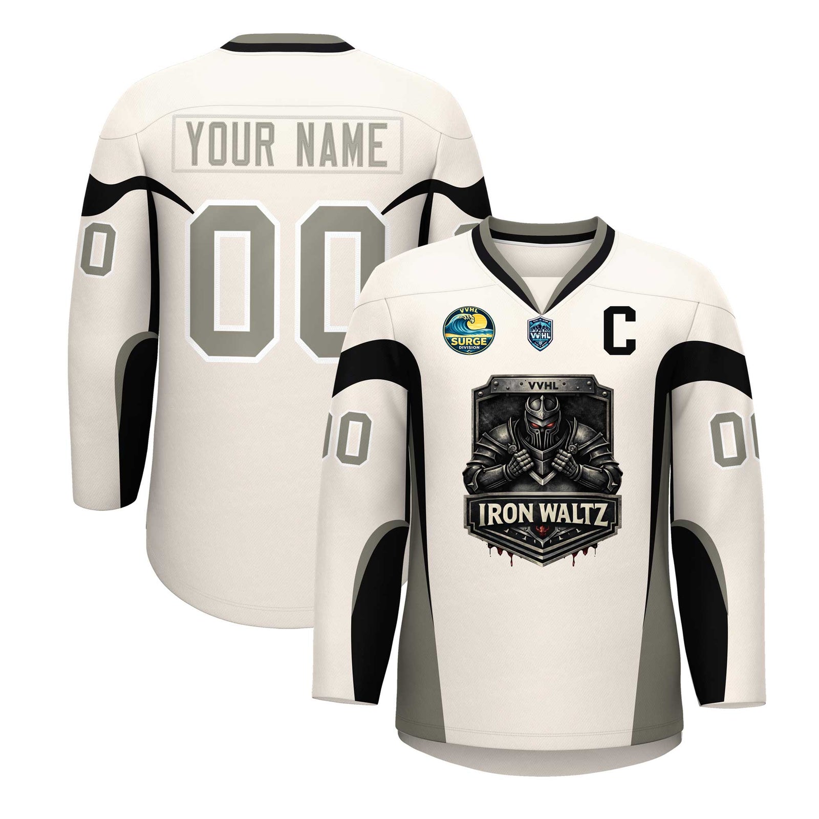 VVHL S10 IRON WALTZ Hockey Jersey