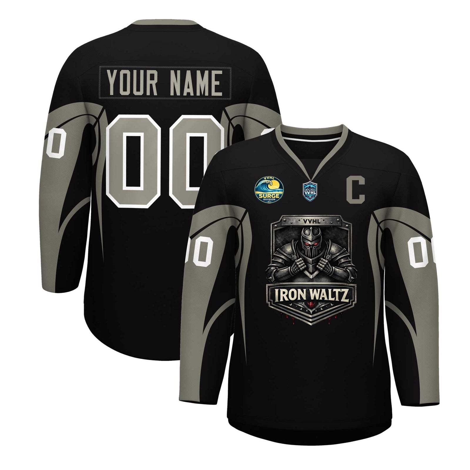 VVHL S10 IRON WALTZ Hockey Jersey