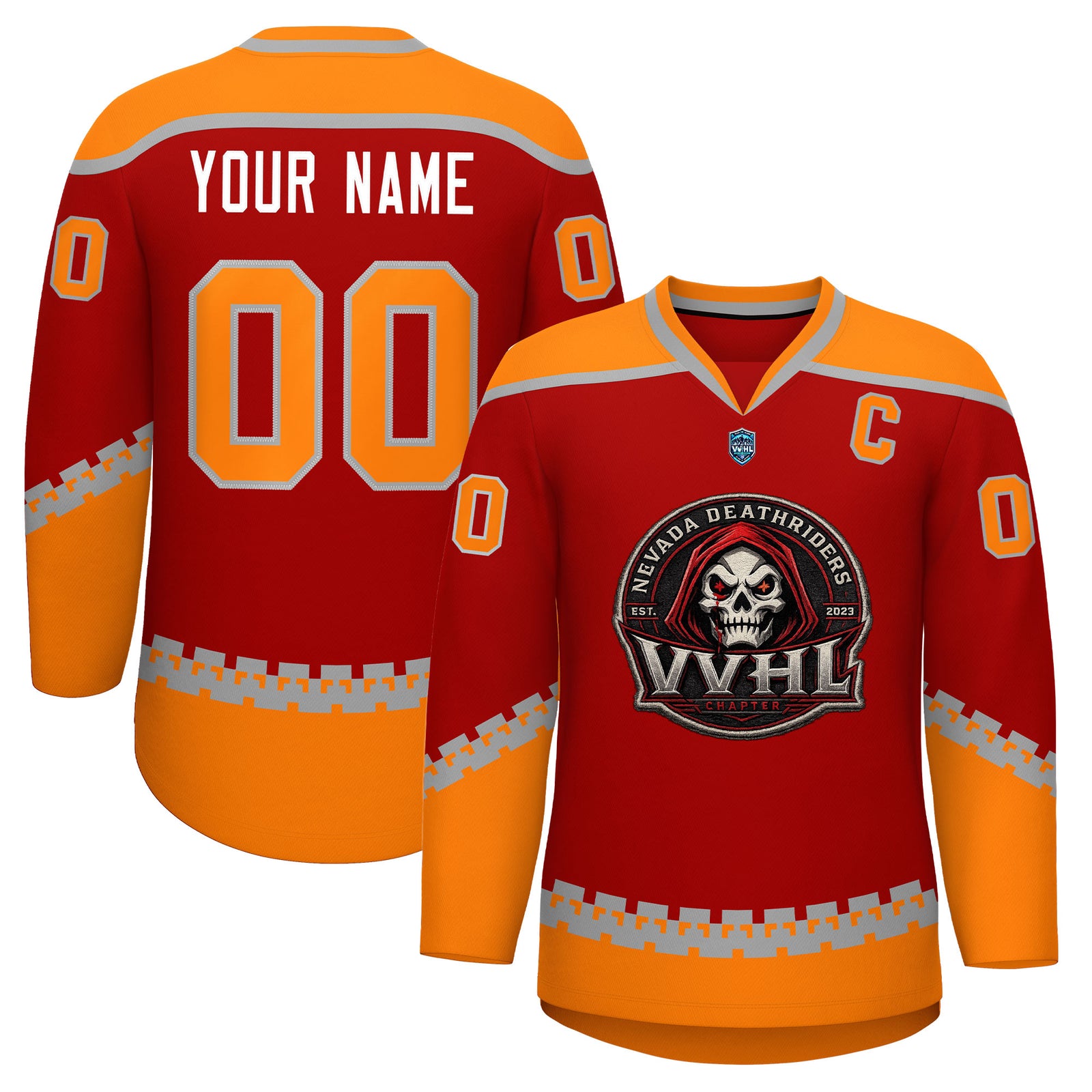 VVHL S10 NEVADA DEATHRIDERS Hockey Jersey