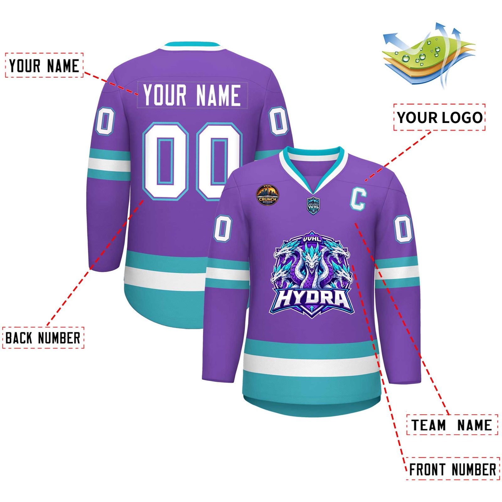VVHL S11 Hydra Hockey Jersey