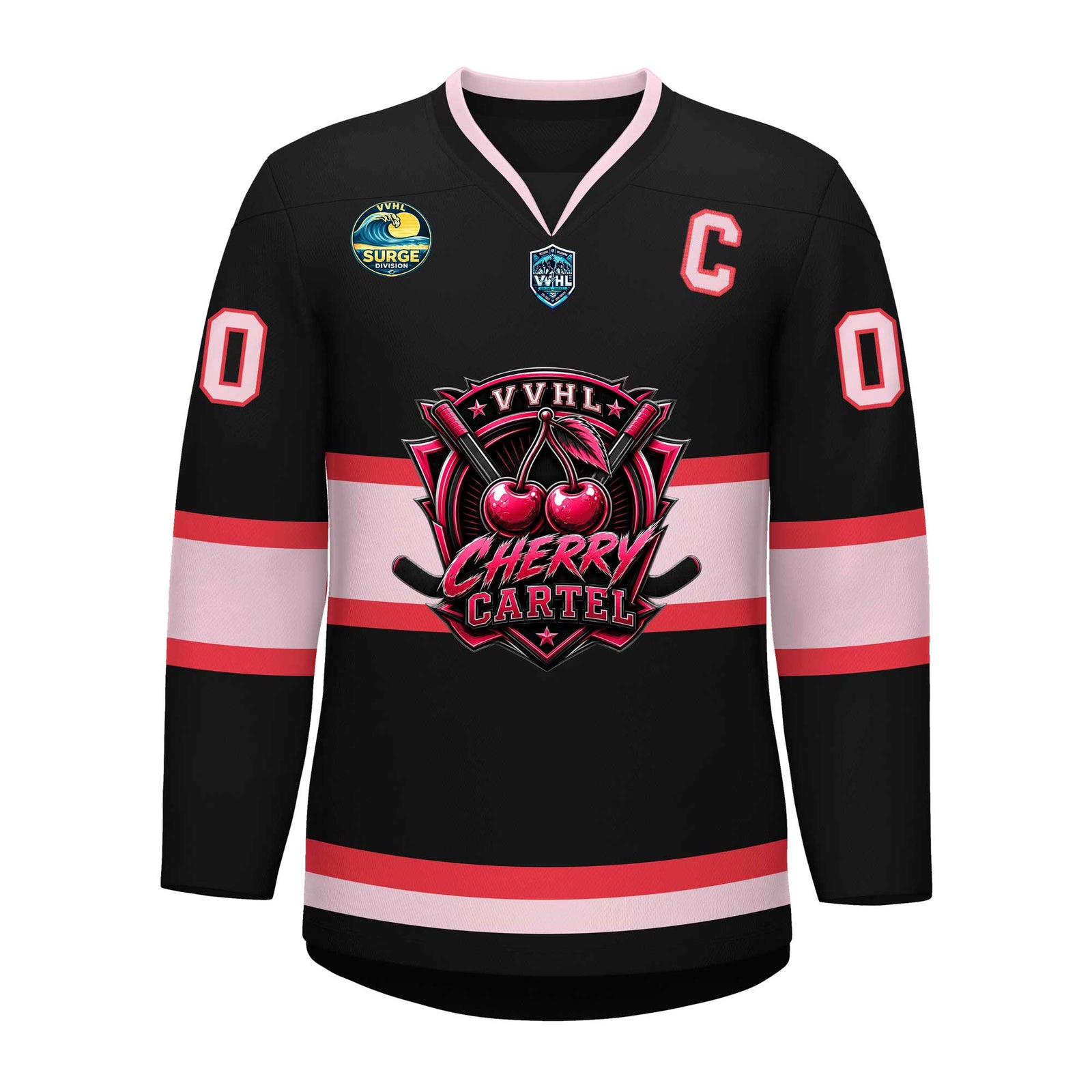 VVHL S11 Cherry Cartel Hockey Jersey