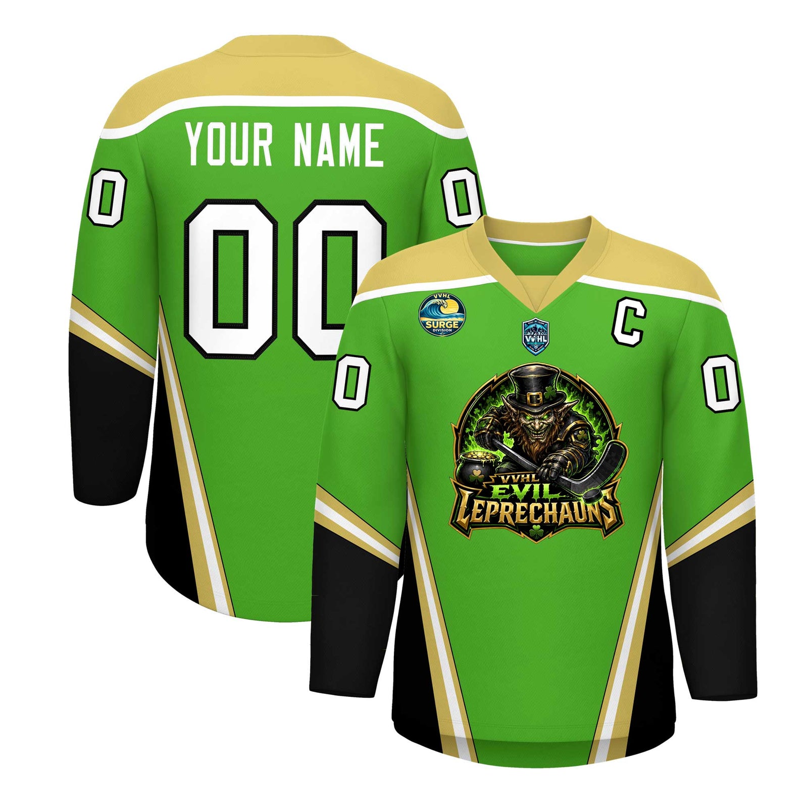 VVHL S11 Evil leprechauns Hockey Jersey