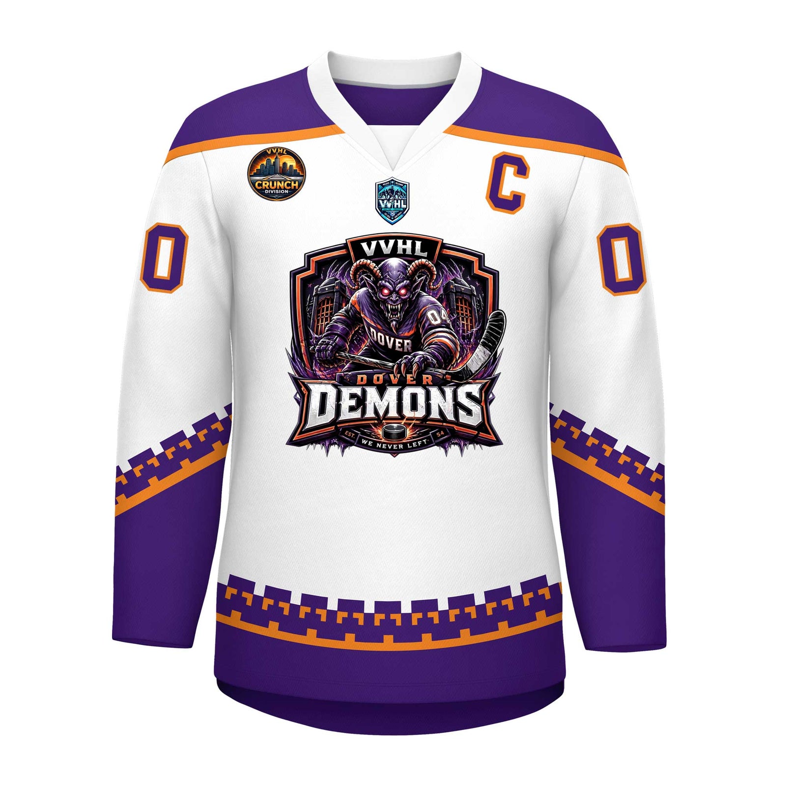 VVHL S11 Dover demons Hockey Jersey