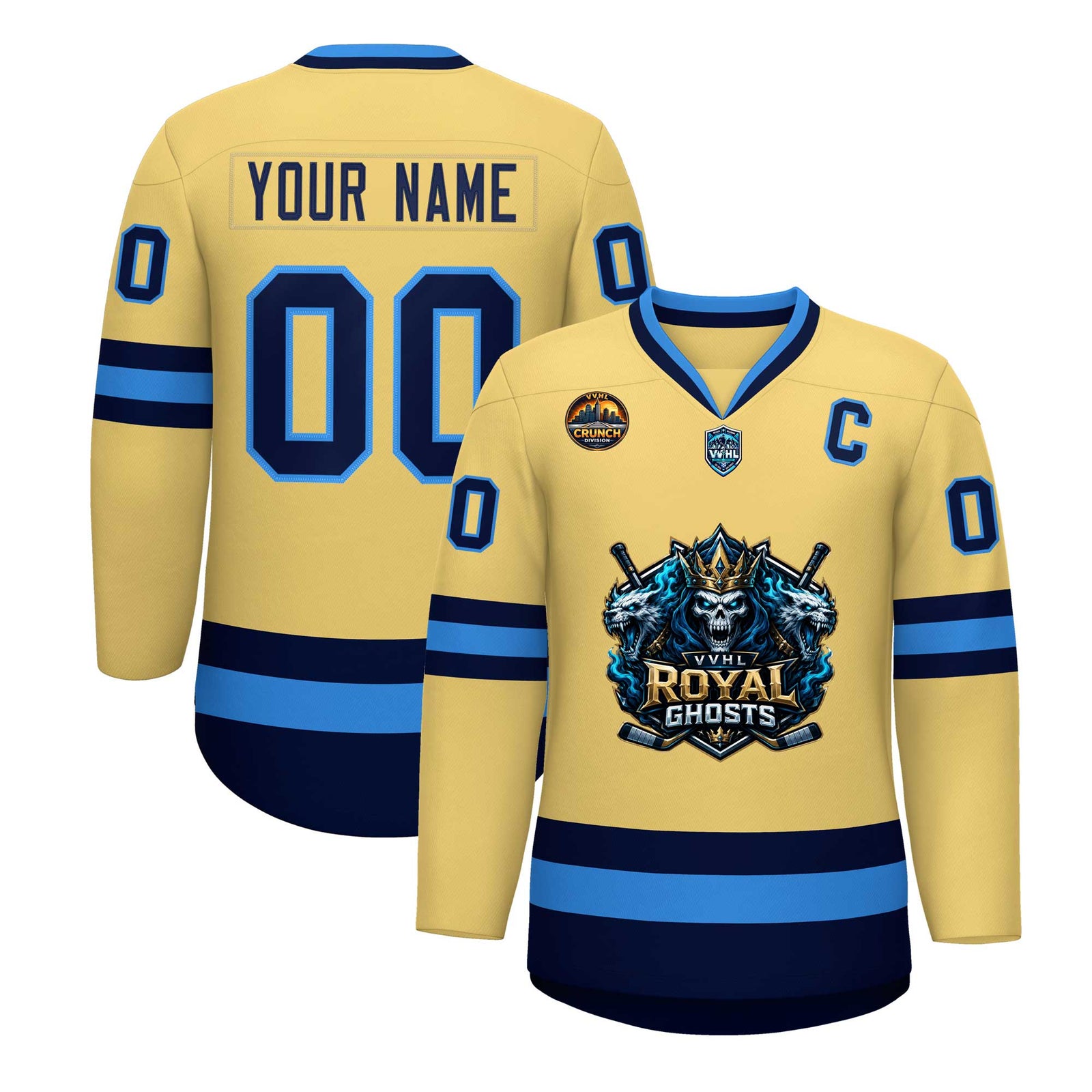 VVHL S11 Royal Ghosts Hockey Jersey