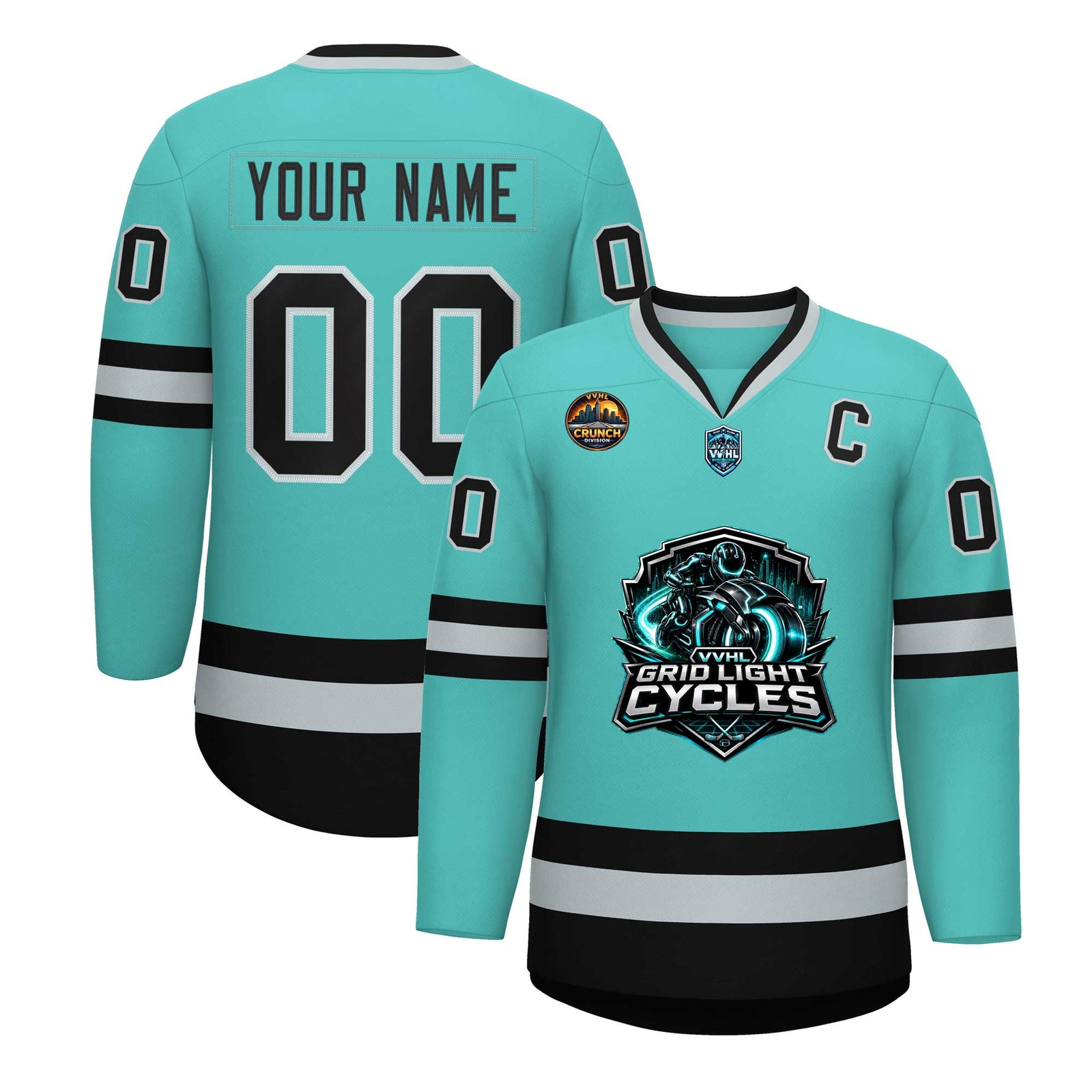 VVHL S11 Grid Light Cycles Hockey Jersey