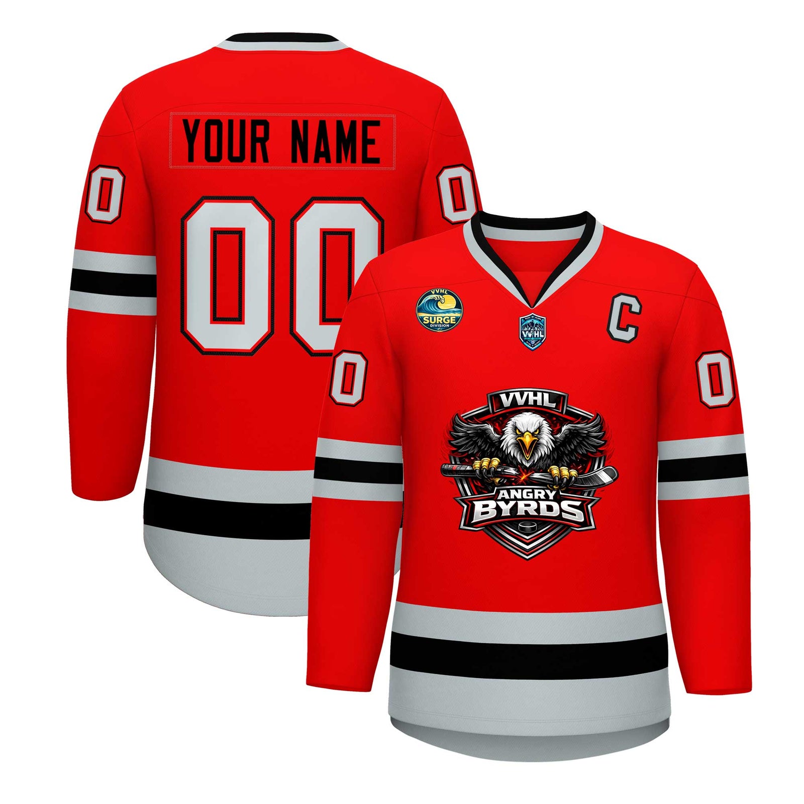 VVHL S11 Angry Byrds Hockey Jersey