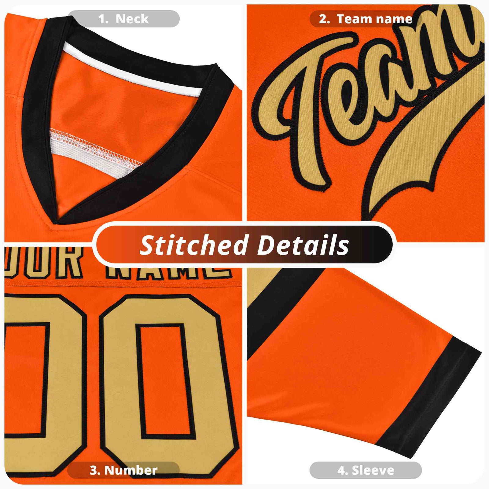 Custom Pink White Ice Cream Pattern Personalized V-Neck Hockey Jersey