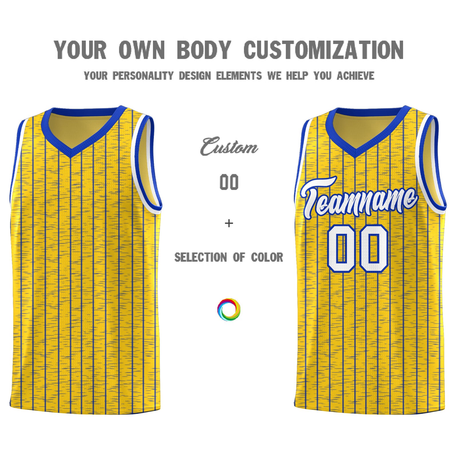 Custom Gold Custom Gray Pinstripe Retro Sets Uniform Basketball Jersey