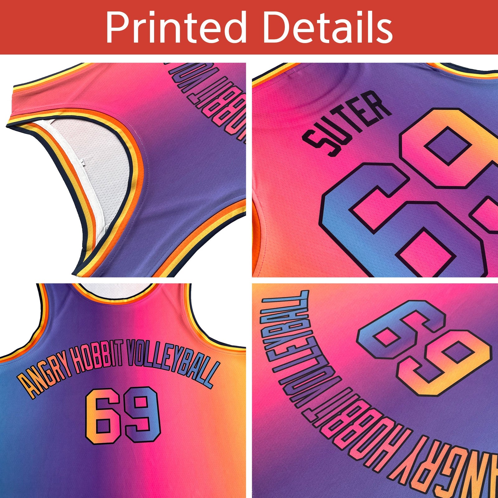 Custom Black Mosaic Gradient Fashion Sports Uniform Basketball Jersey