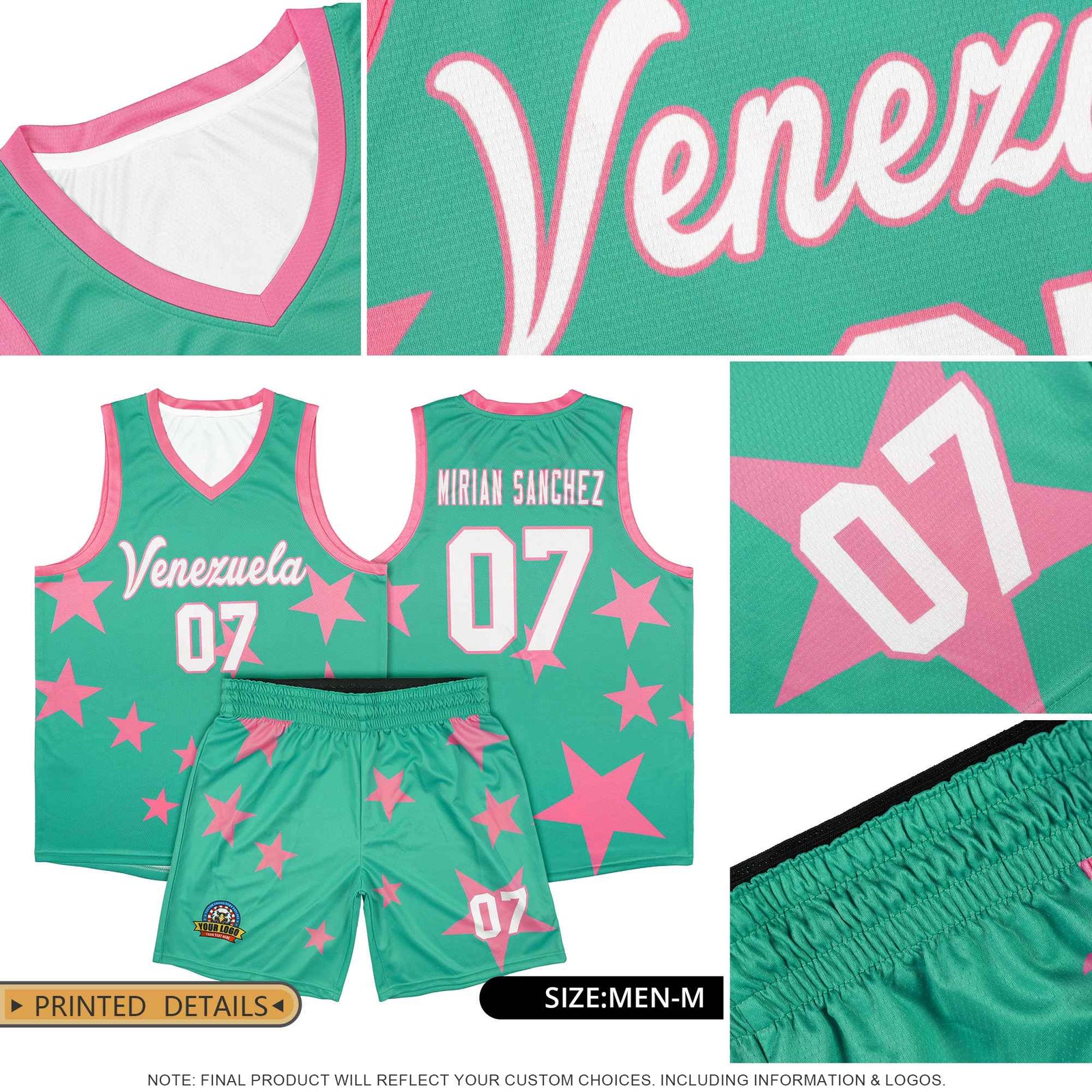 Custom Black Purple Graffiti Pattern Star Print Basketball Jersey Sets