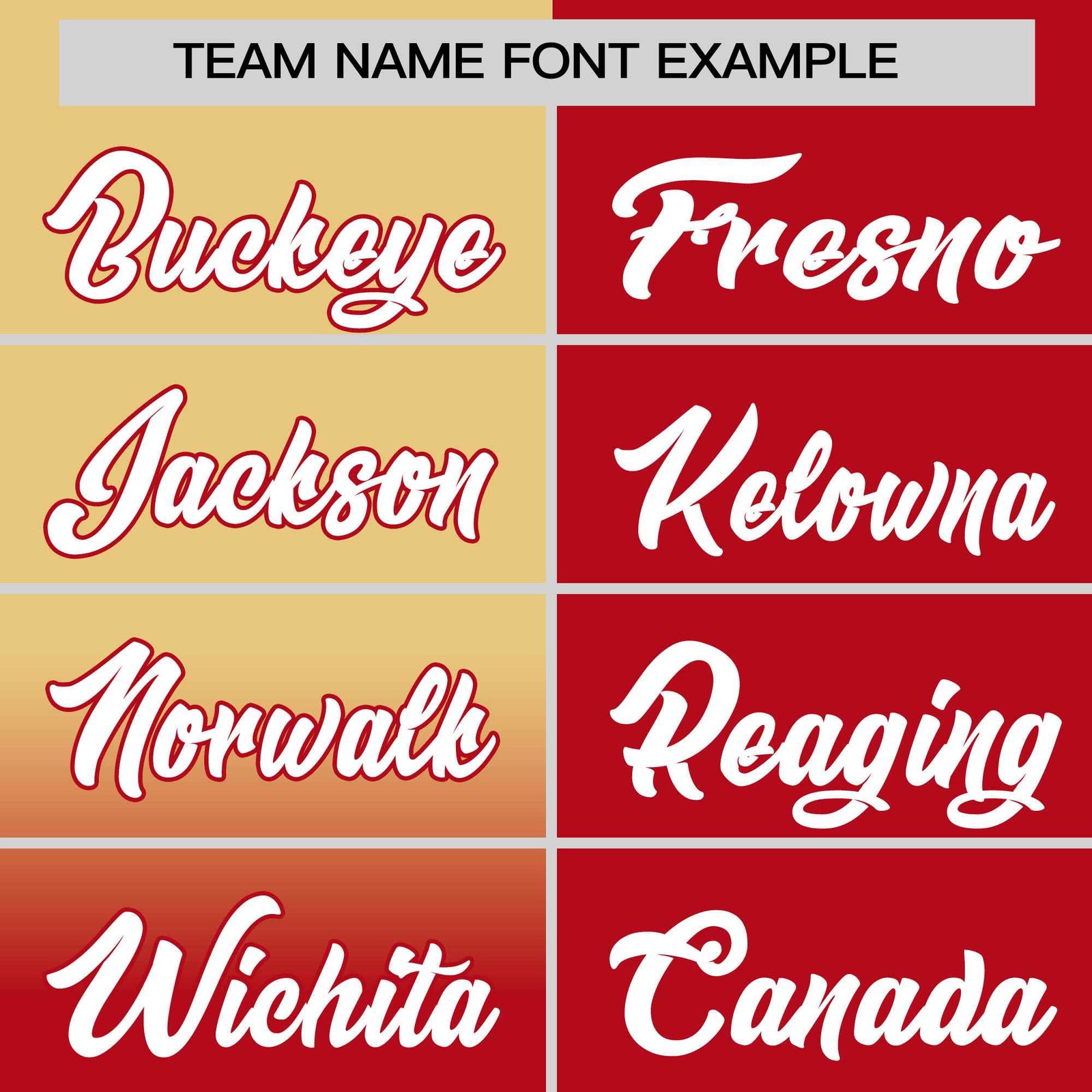 Custom Red Khaki Personalized Half Gradient Design Authentic Baseball Jersey
