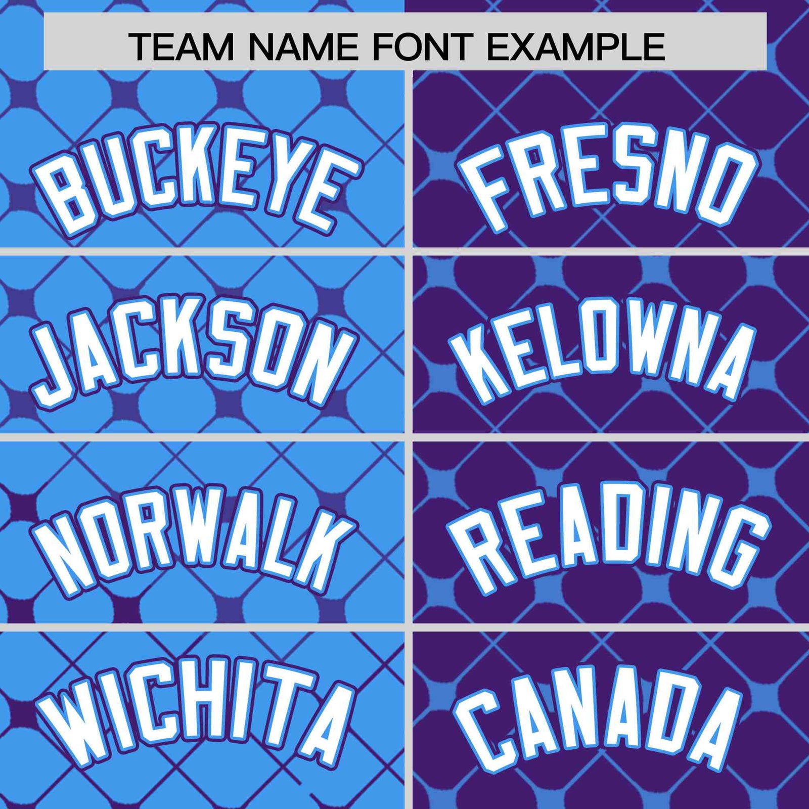 Custom Powder Blue Purple Split Fashion Plaid Design Authentic Baseball Jersey