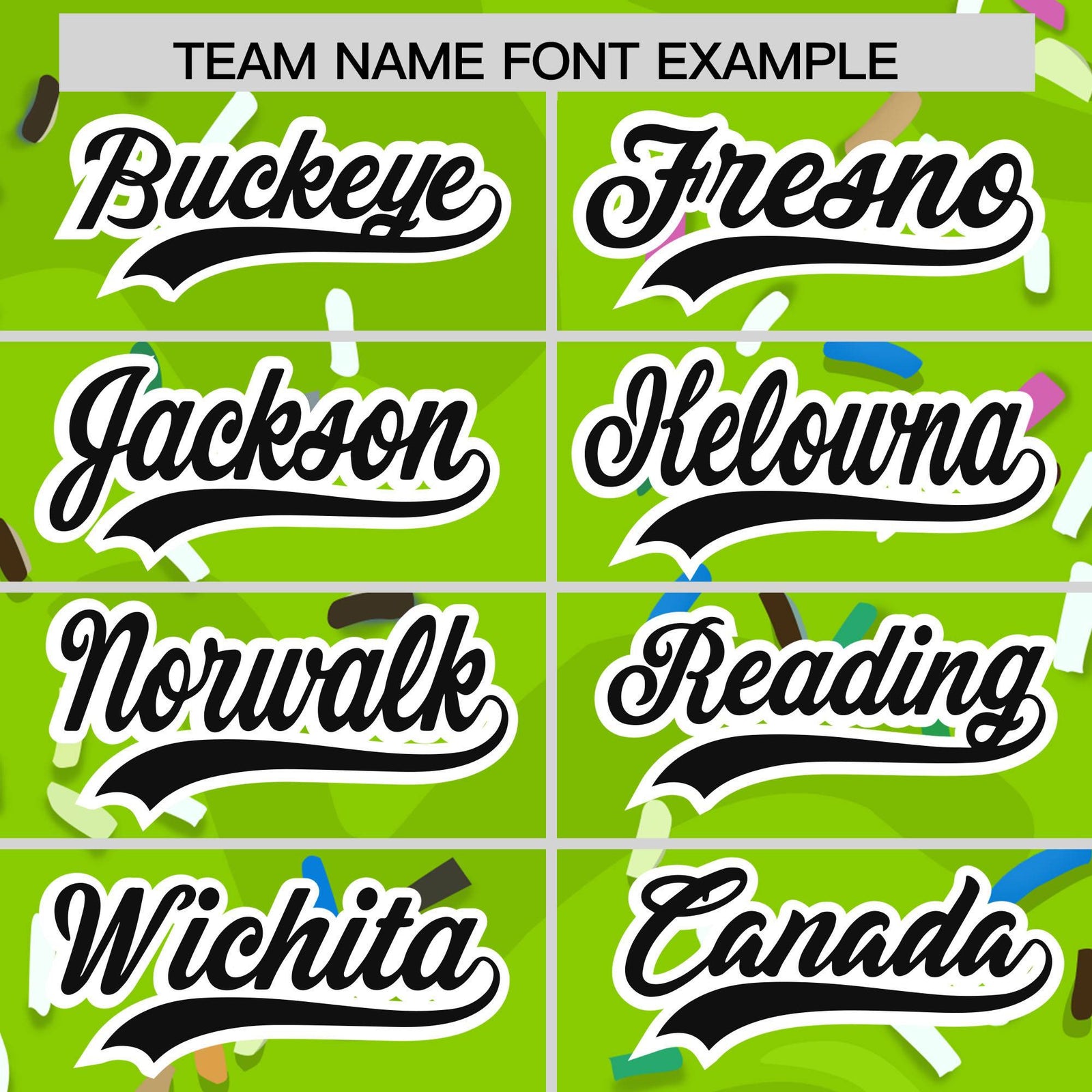 Custom Neon Green Ice Cream Cone Graffiti Pattern Fashion Authentic Baseball Jersey