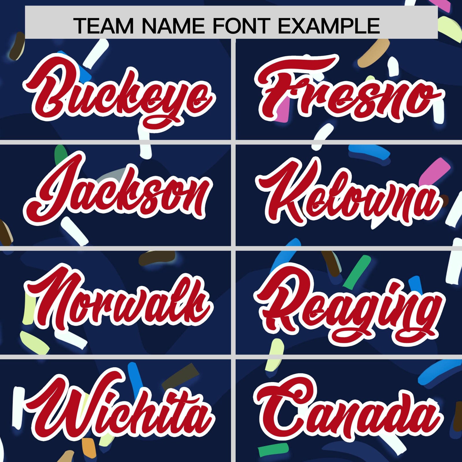 Custom Navy Ice Cream Cone Graffiti Pattern Fashion Authentic Baseball Jersey