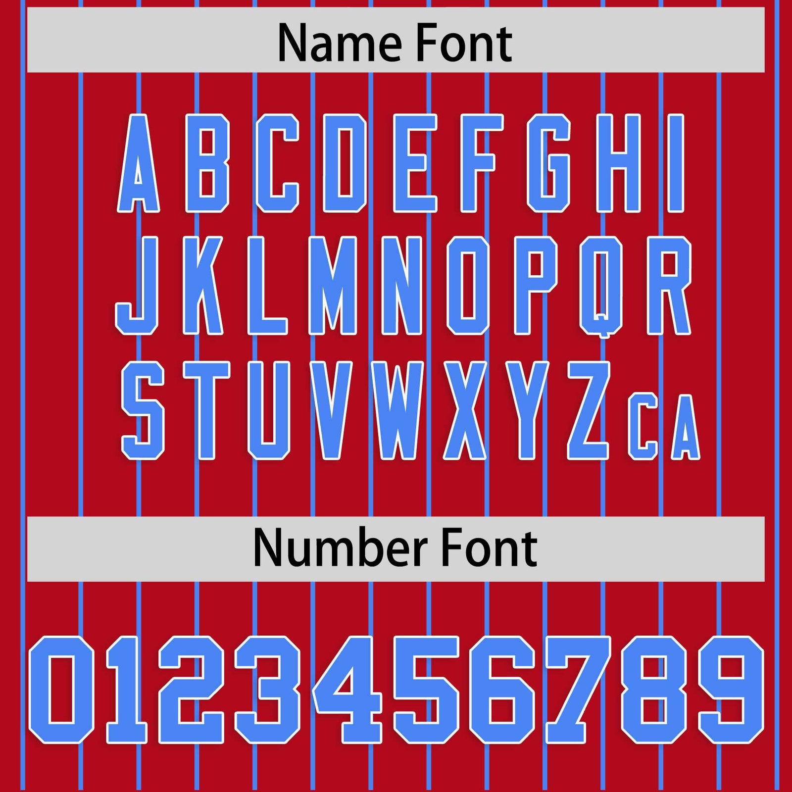 Custom Red Powder Blue Stripe Fashion Raglan Sleeves Authentic Baseball Jersey