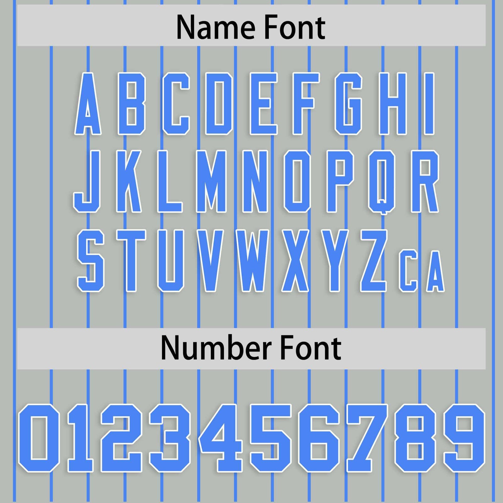 Custom Gray Powder Blue Stripe Fashion Raglan Sleeves Authentic Baseball Jersey