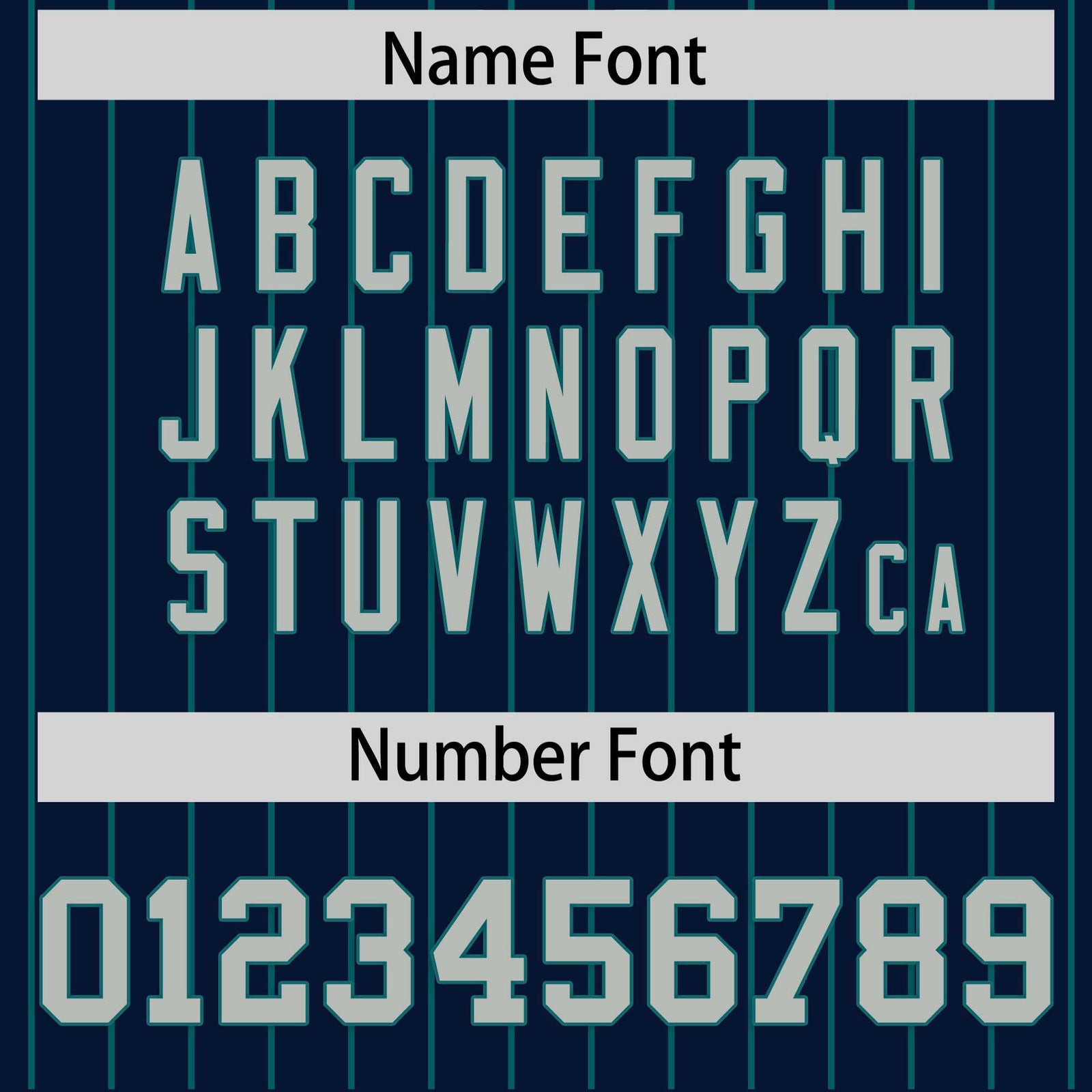 Custom Navy Aqua Stripe Fashion Raglan Sleeves Authentic Baseball Jersey