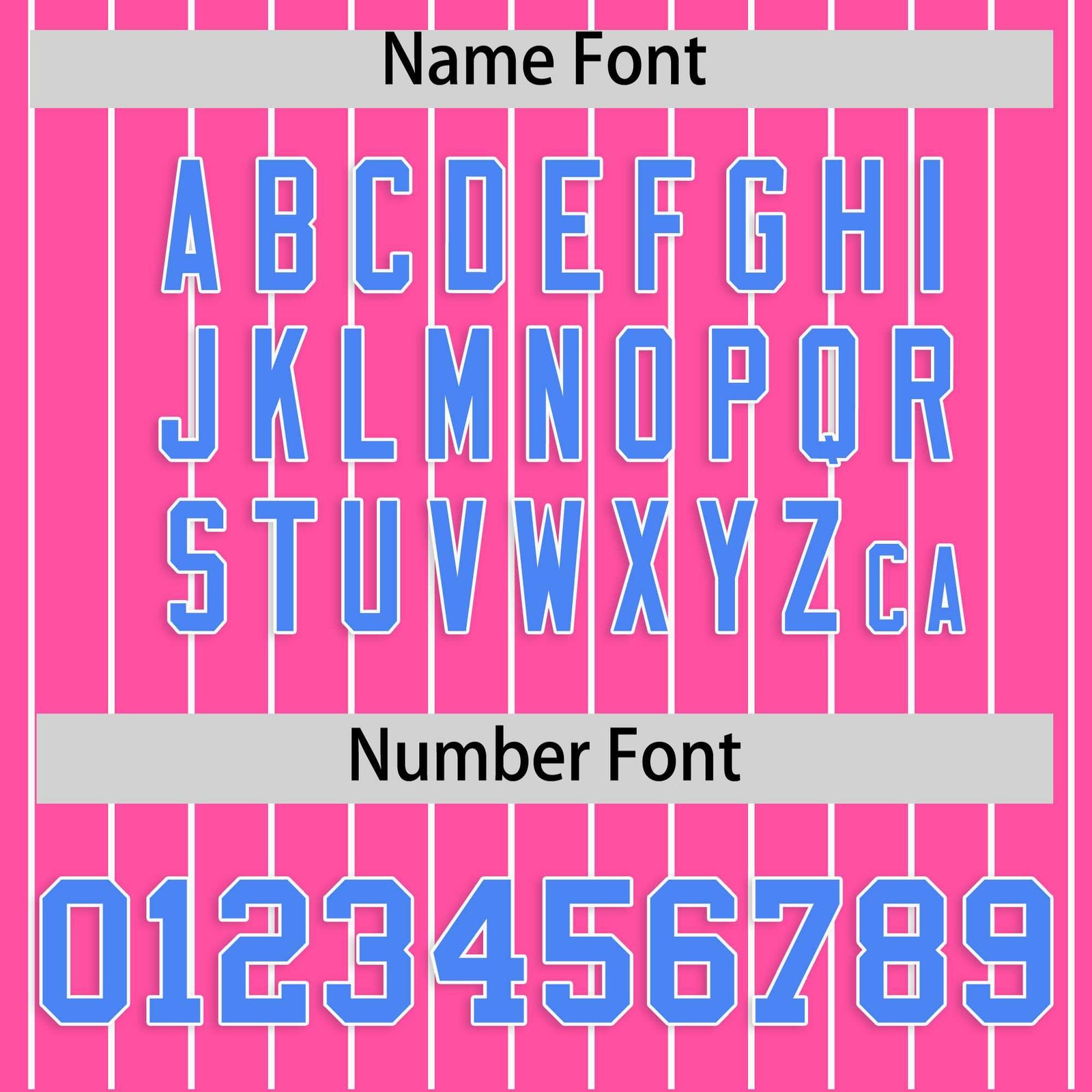 Custom Pink Powder Blue Stripe Fashion Raglan Sleeves Authentic Baseball Jersey