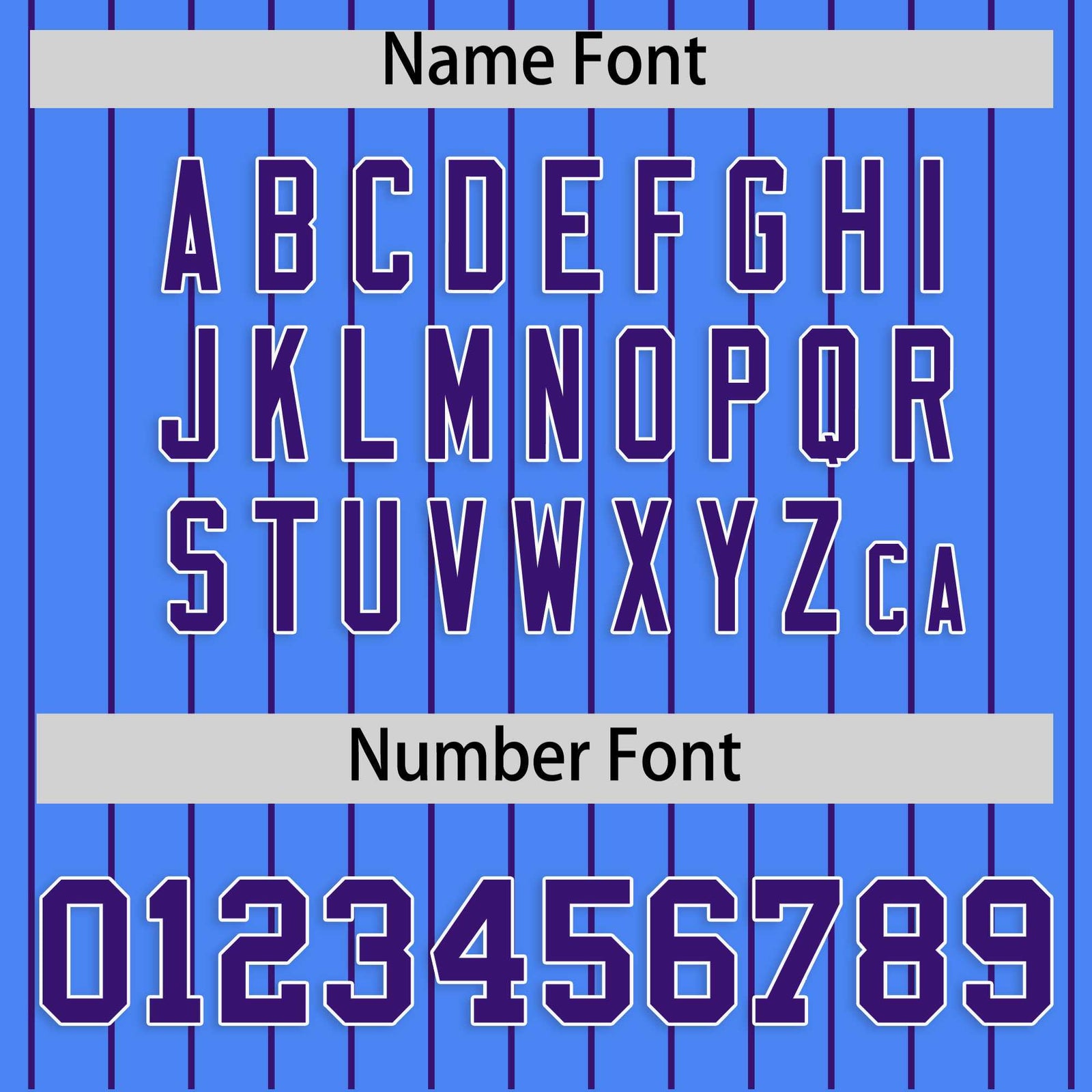 Custom Powder Blue Purple Stripe Fashion Raglan Sleeves Authentic Baseball Jersey