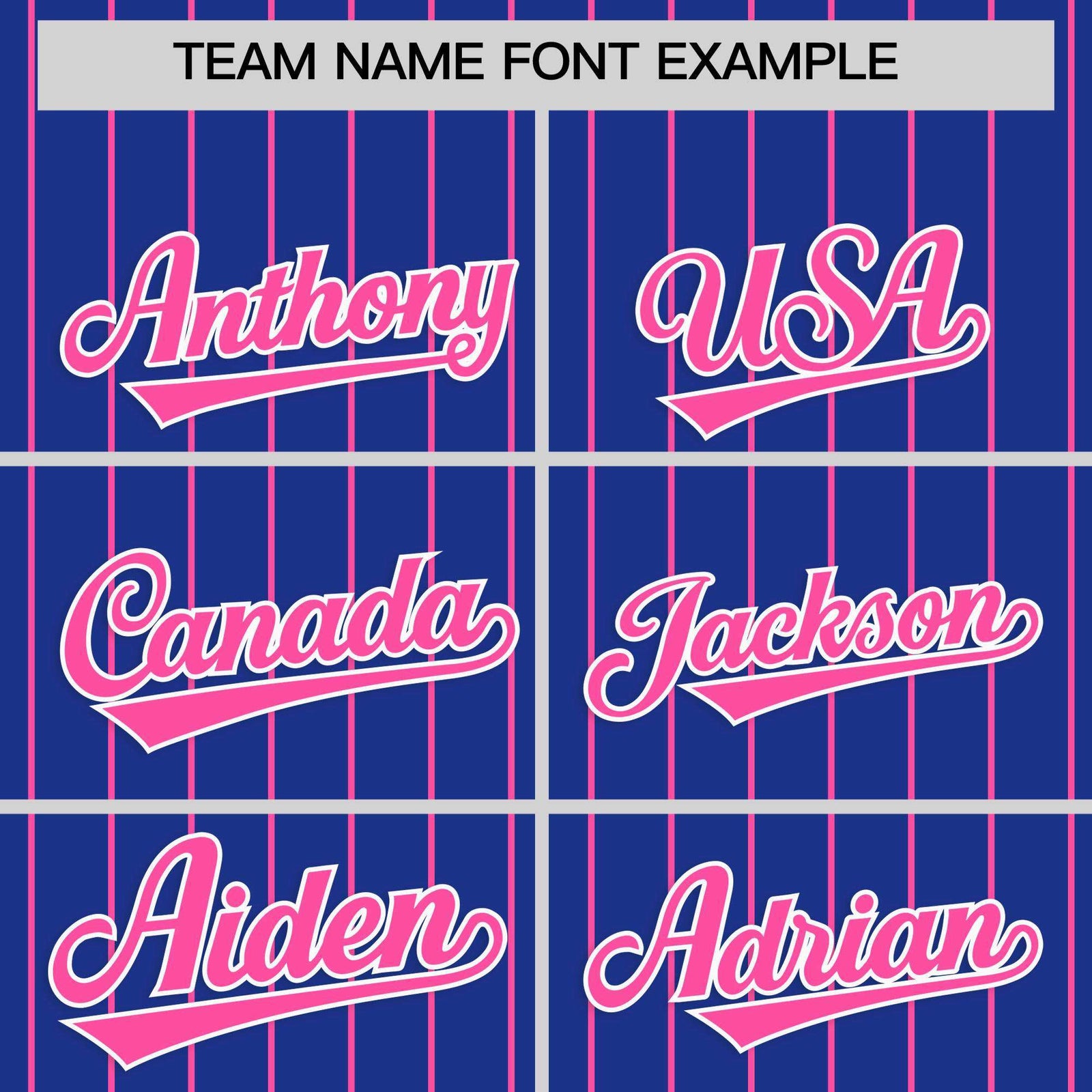 Custom Royal Pink Stripe Fashion Raglan Sleeves Authentic Baseball Jersey